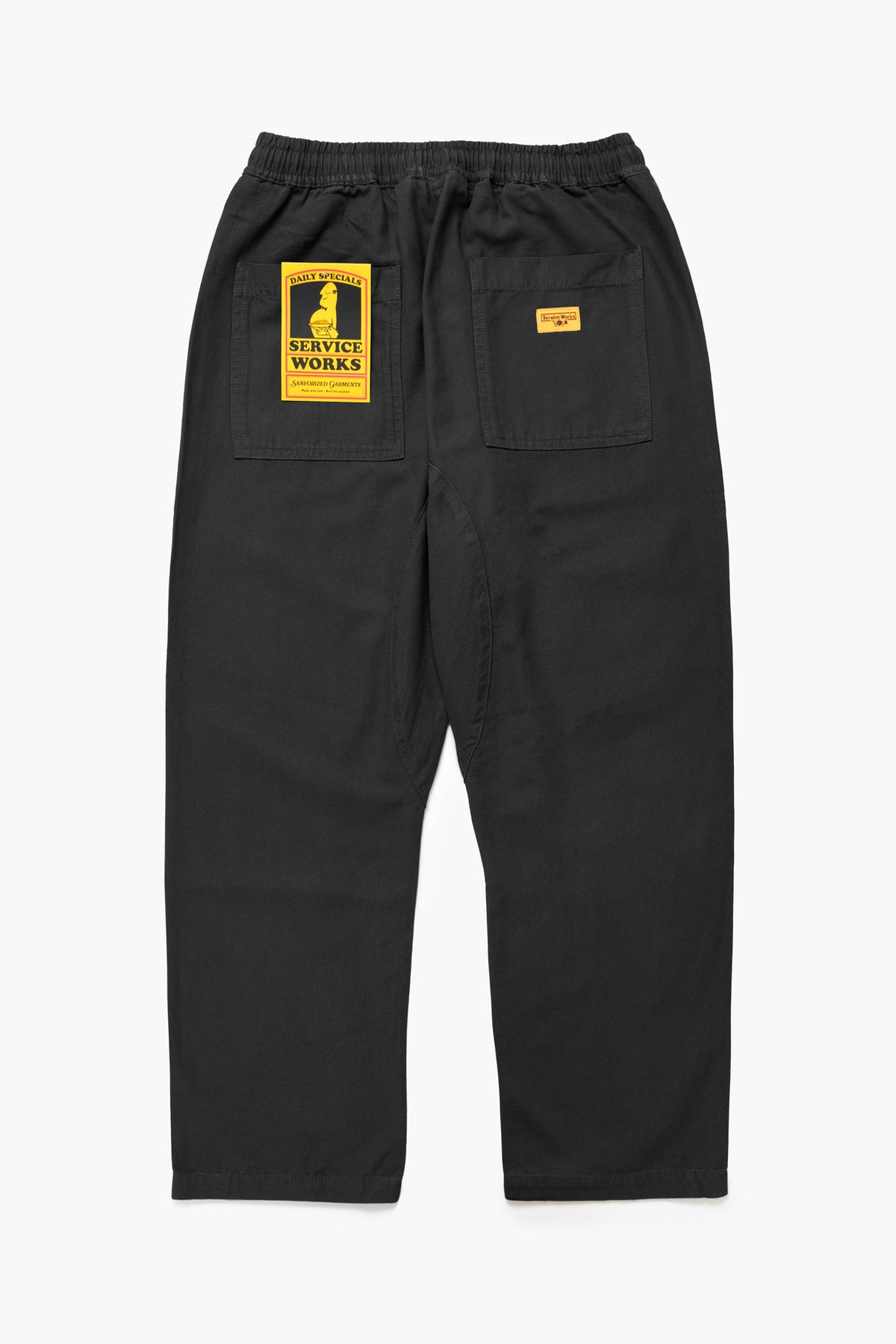 Service Works Classic Chef Pants - Black