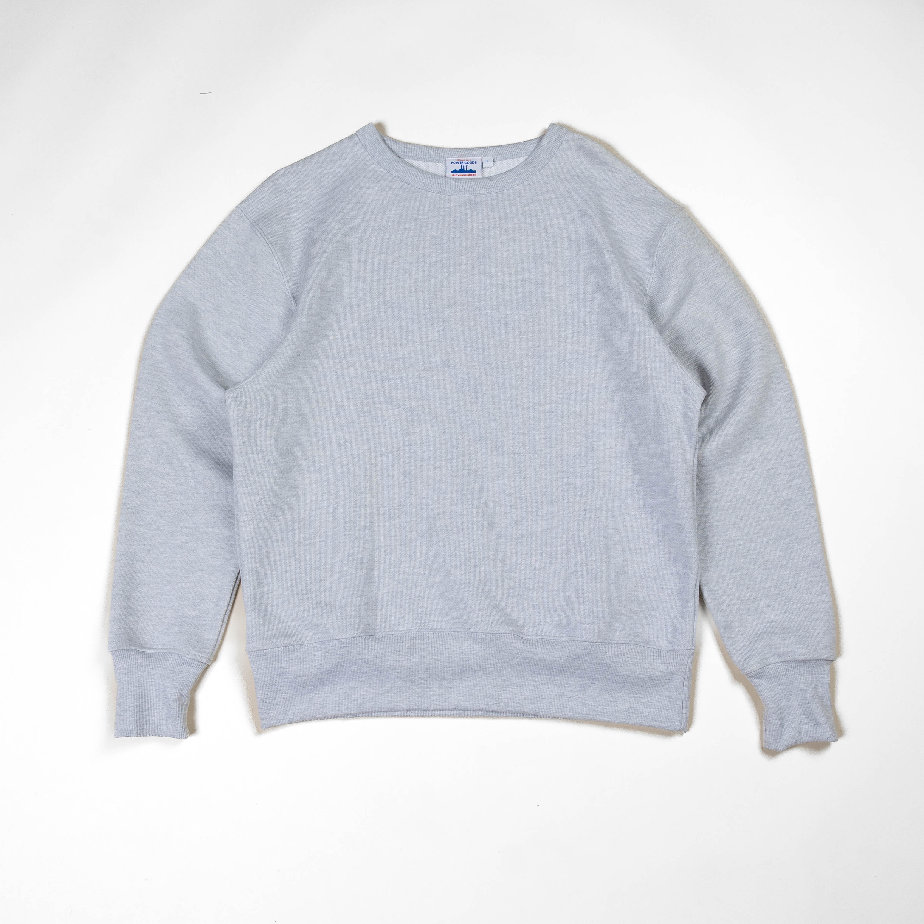 Power Goods Loopback Crewneck - Ash