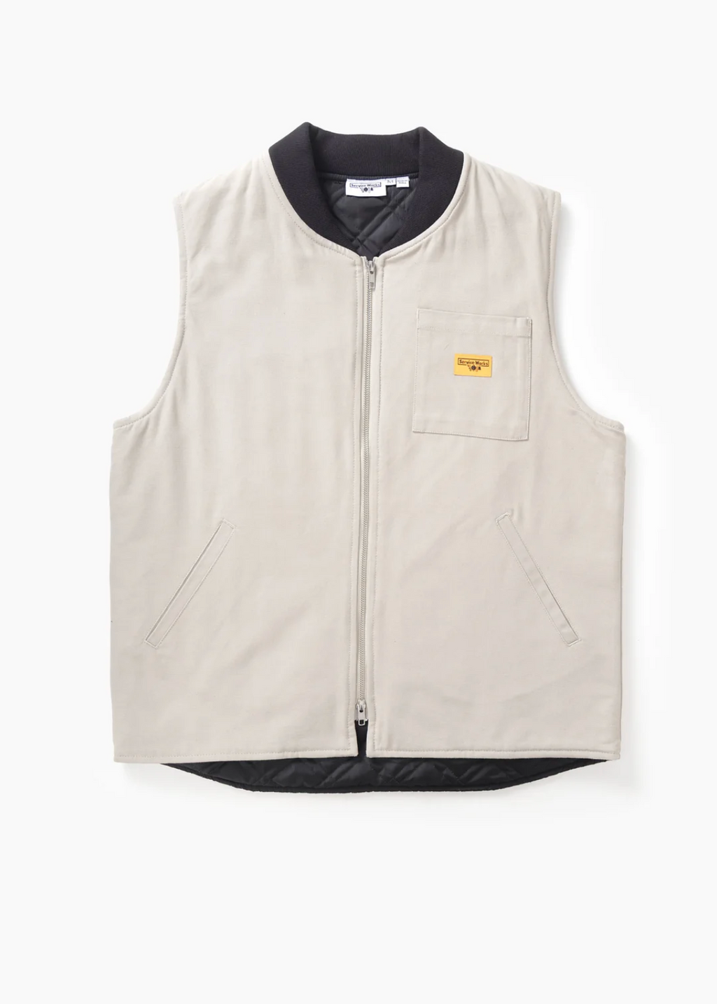 Service Works Canvas Work Vest - Stone