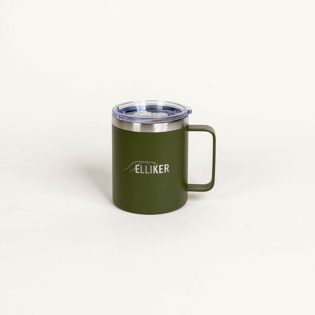 Elliker Malton Vacuum Insulated Camp Mug 12oz - Green