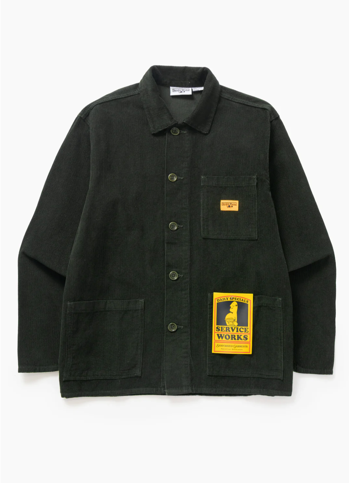 Service Works Corduroy Chore Shirt - Coppice