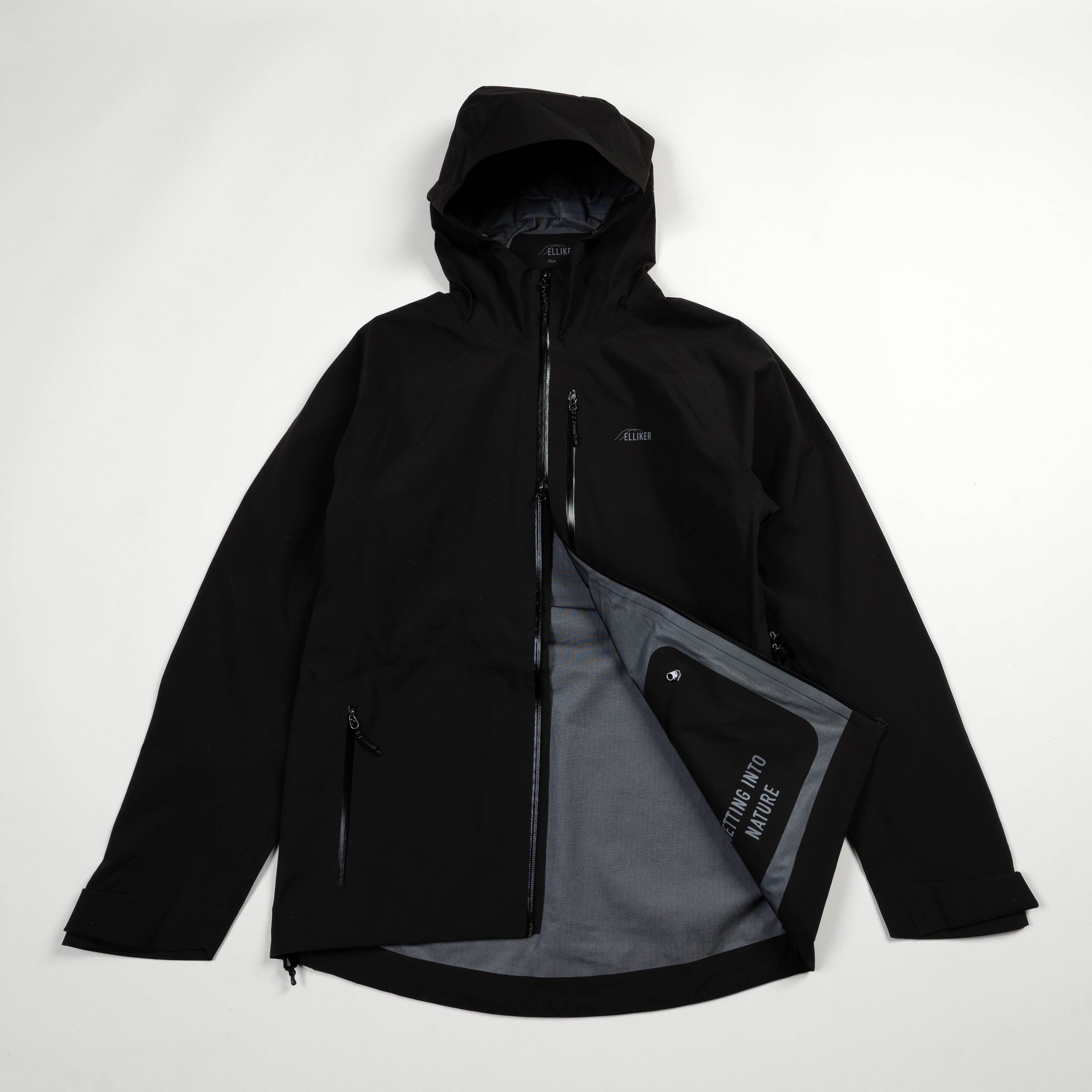 Elliker Ayre 3L Waterproof Shell Jacket - Black