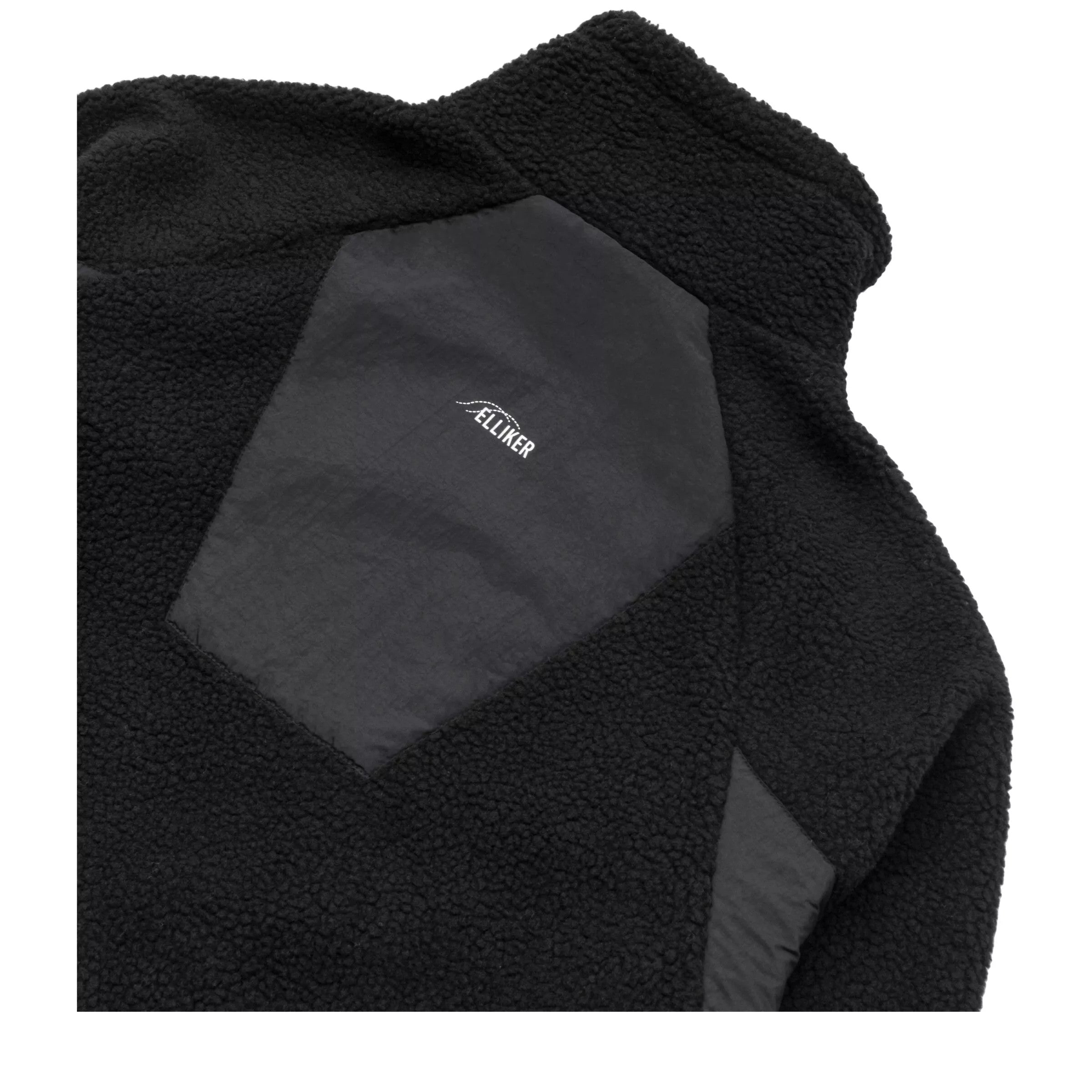 Elliker Sike Fleece Pullover - Black