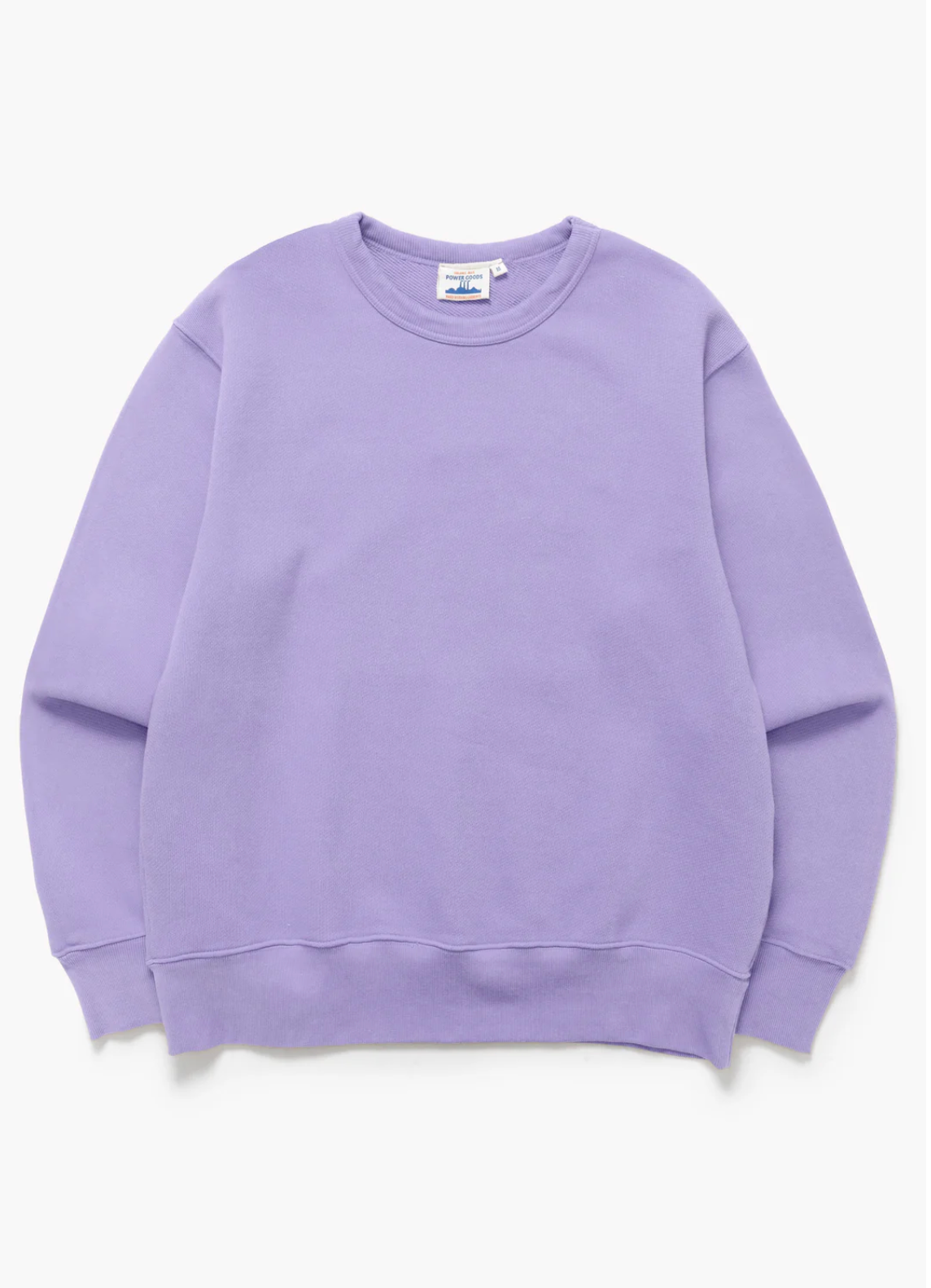 Power Goods Loopback Crewneck - Dusty Violet