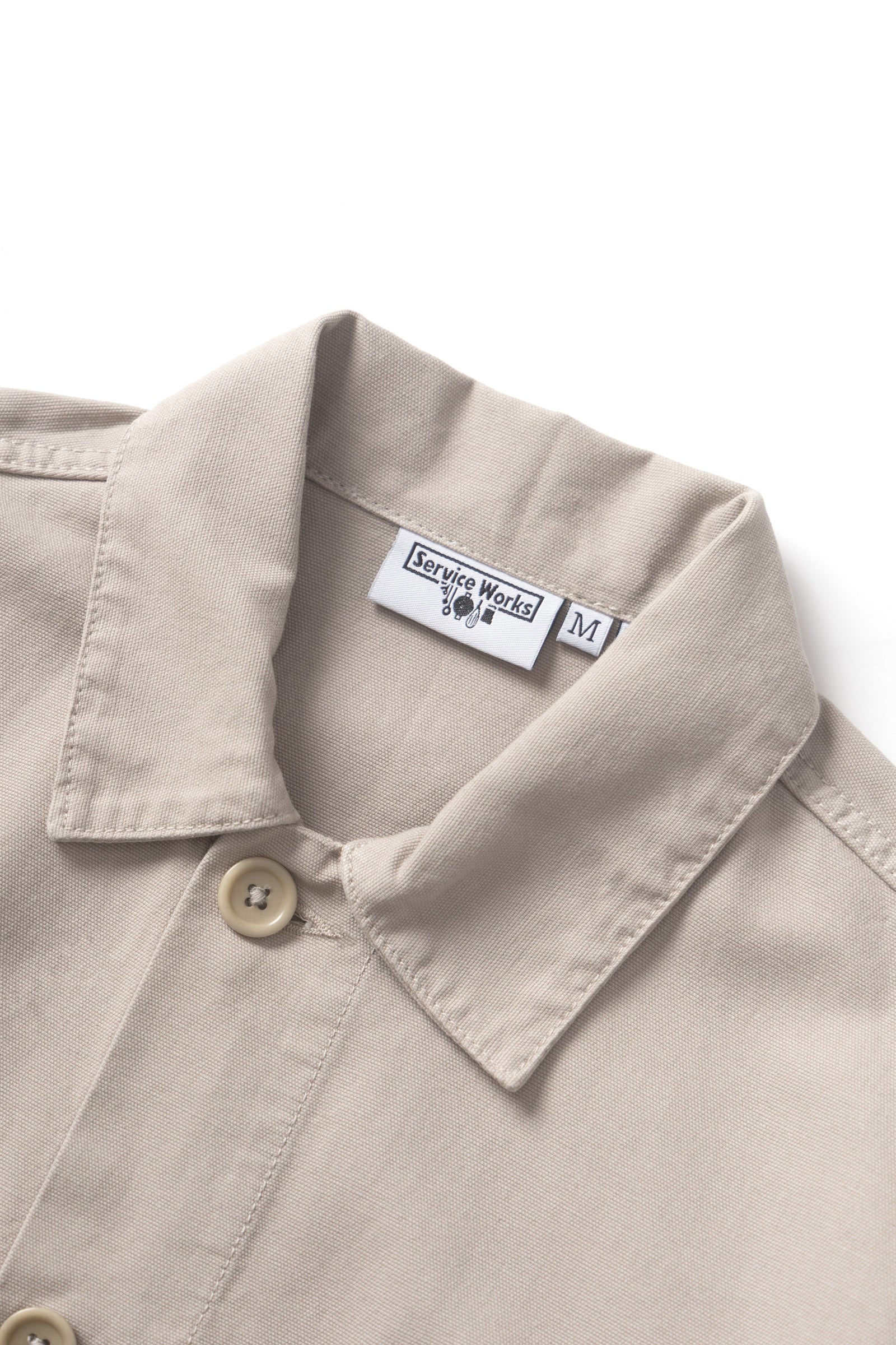 Service Works Canvas Chore Shirt - Stone