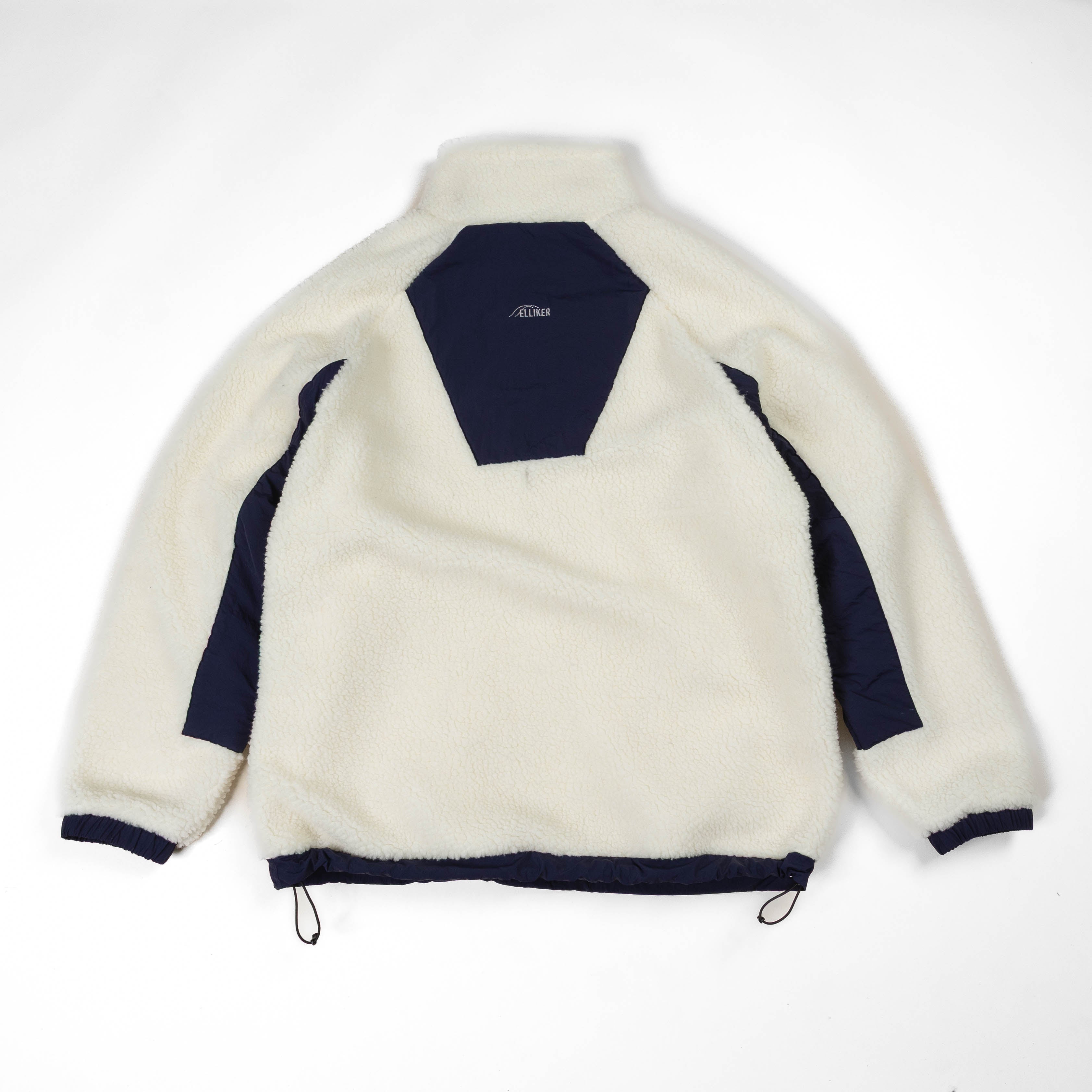 Elliker Sike Fleece Pullover - Cream