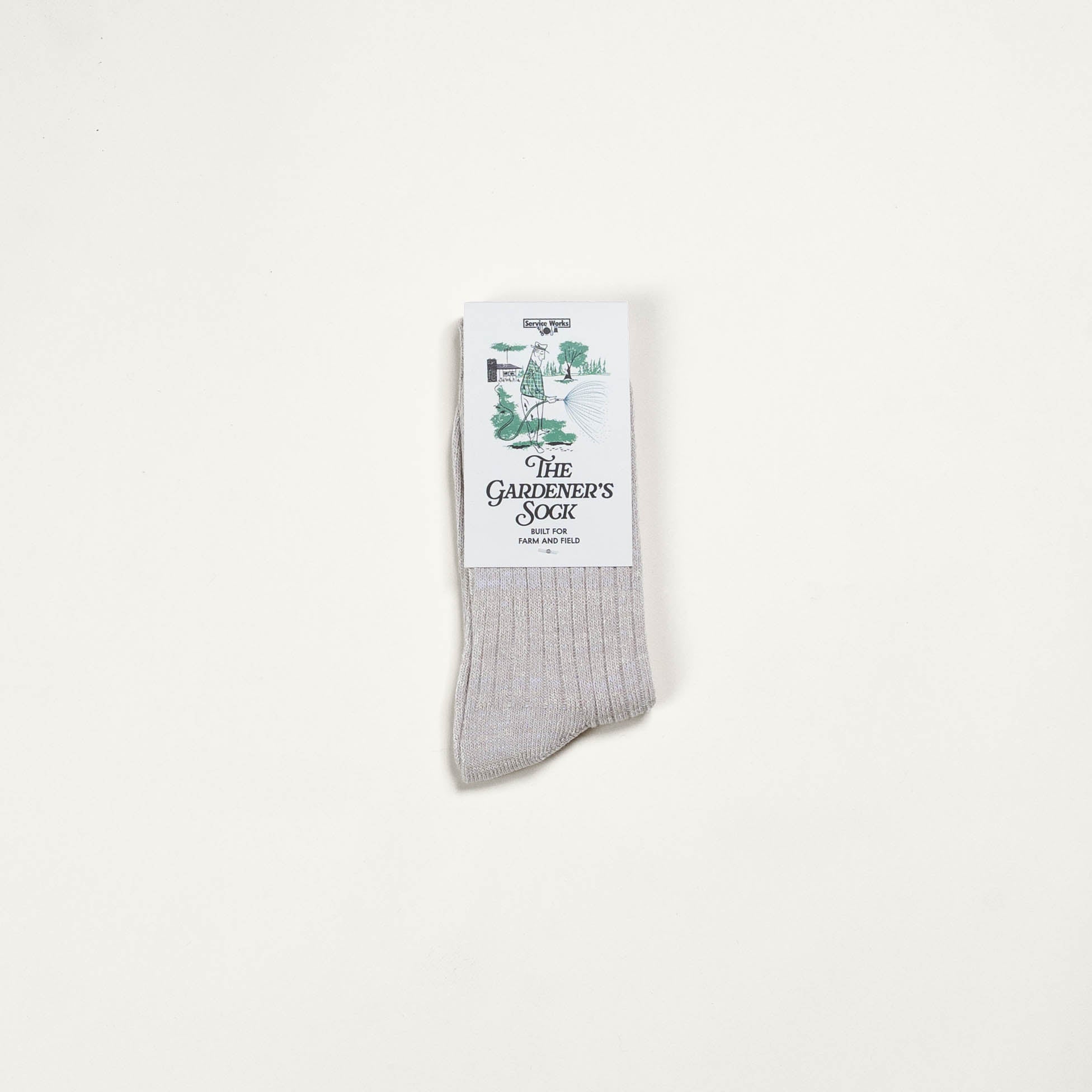 Service Works Gardener Socks - Beige