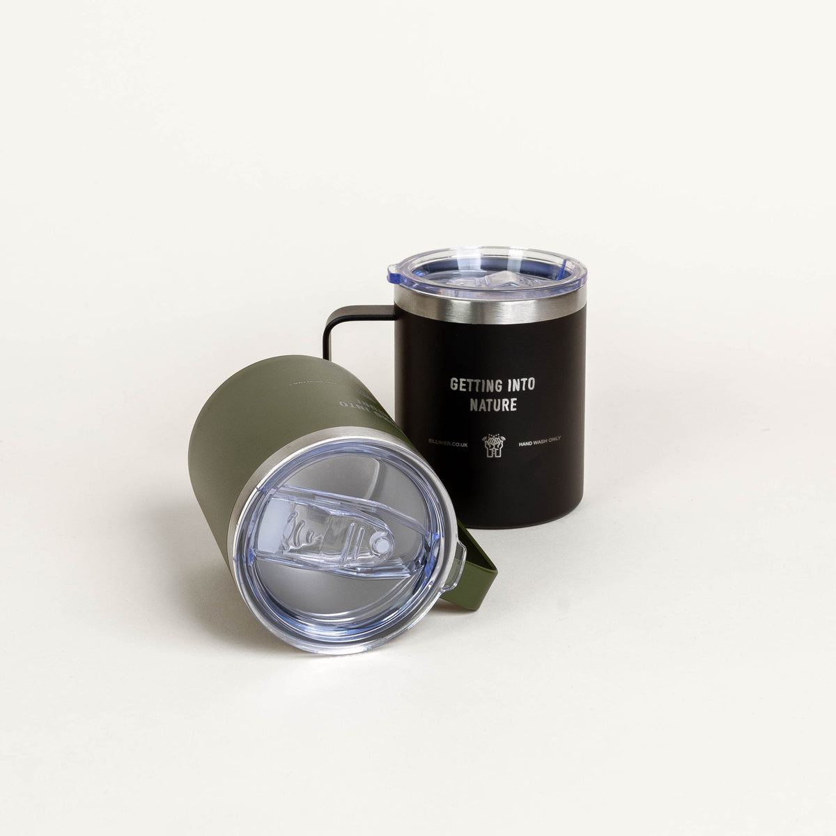 Elliker Malton Vacuum Insulated Camp Mug 12oz - Black