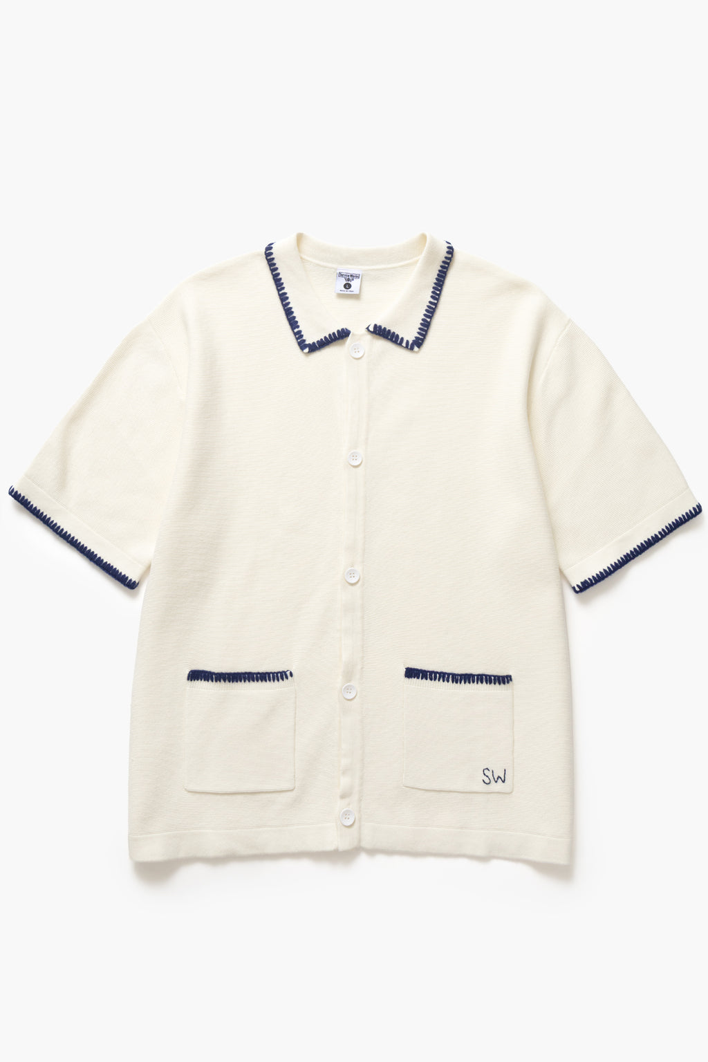 Service Works Blanket Stitch Knit - Off-White