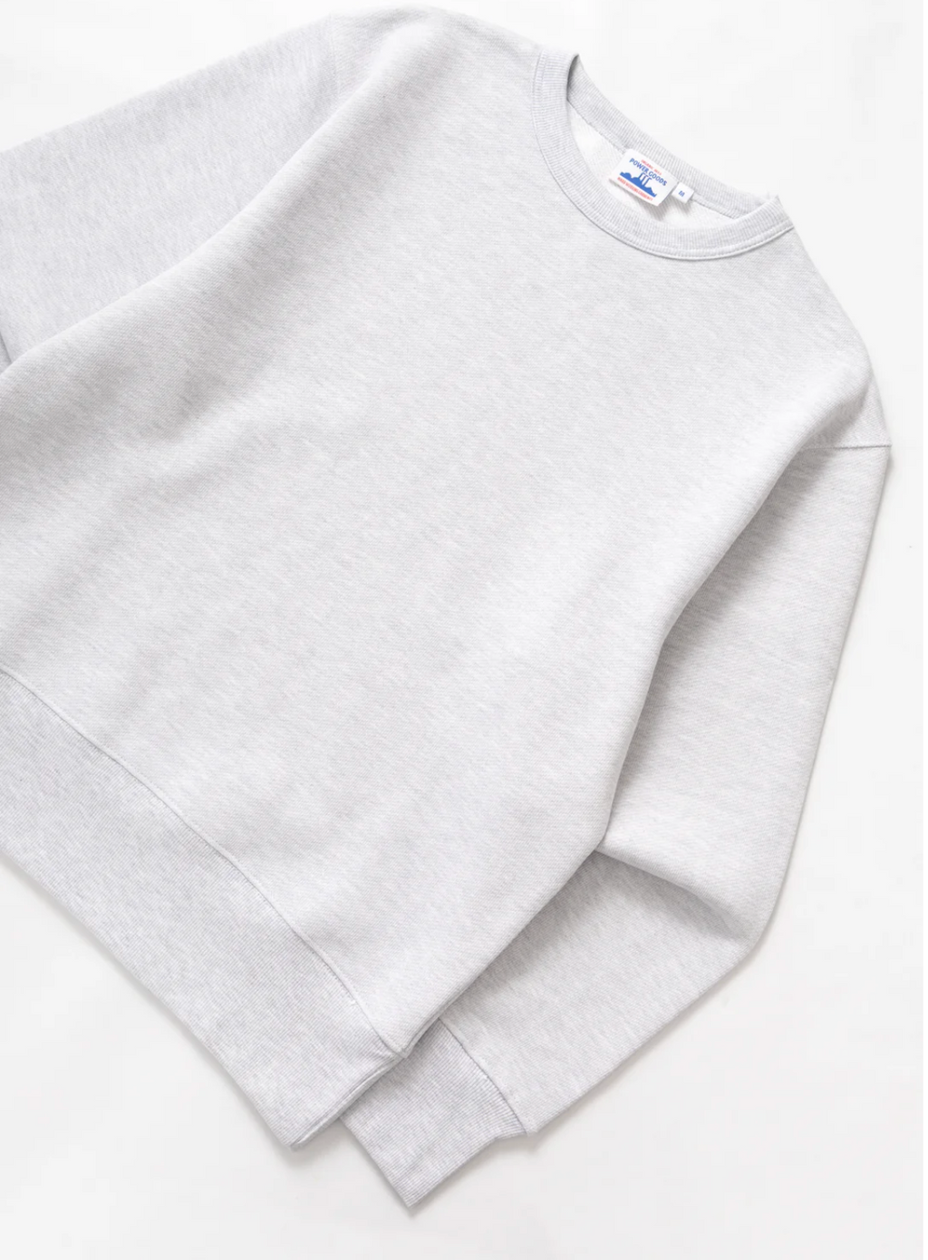 Power Goods Loopback Crewneck - Ash