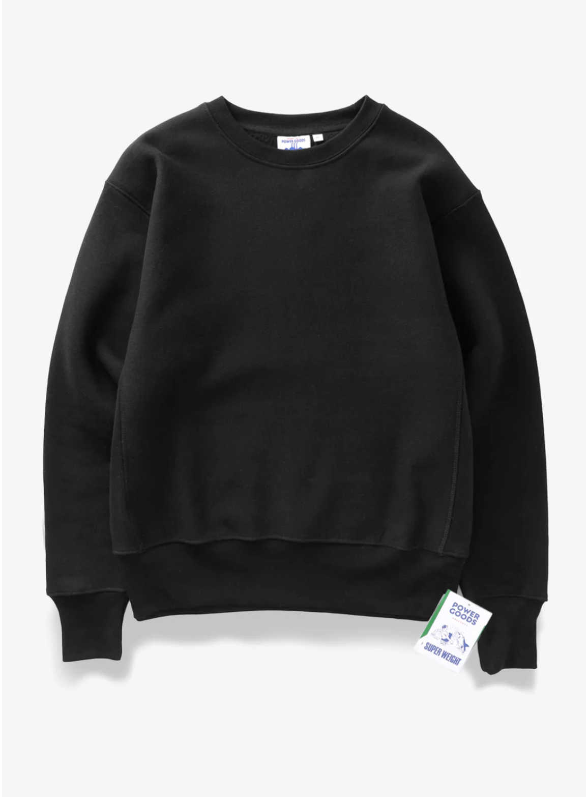 Power Goods Super Weight Crewneck - Black