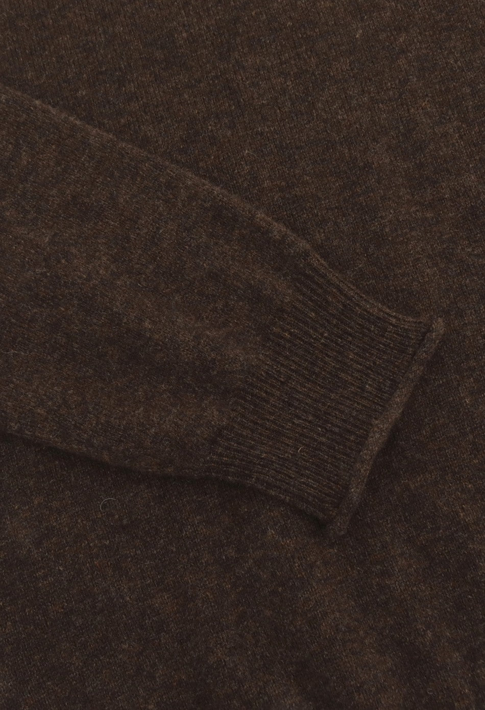 Pittari Usk Lambswool Sweater - Cocoa
