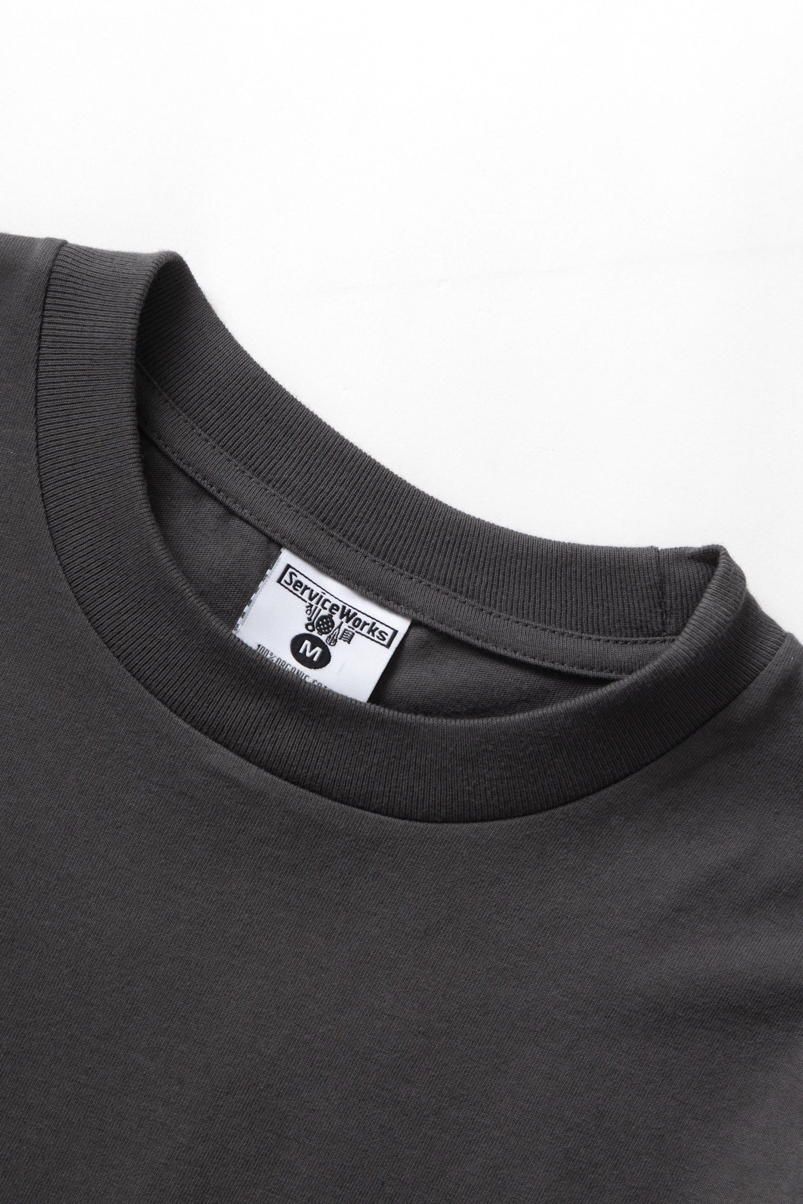 Service Works Bootleg Long Sleeve Tee - Charcoal