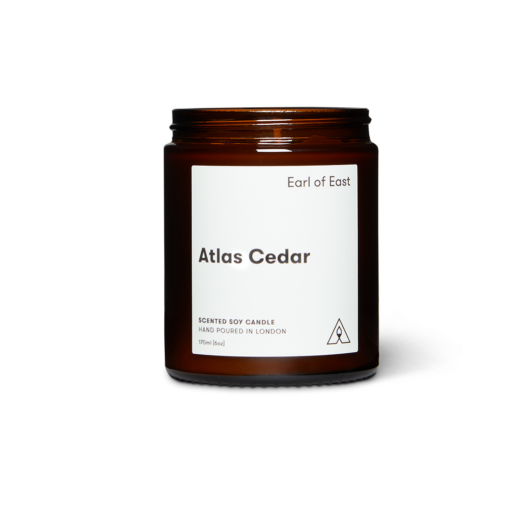 Earl of East Atlas Cedar - Soy Wax Candle 170ml [6oz]