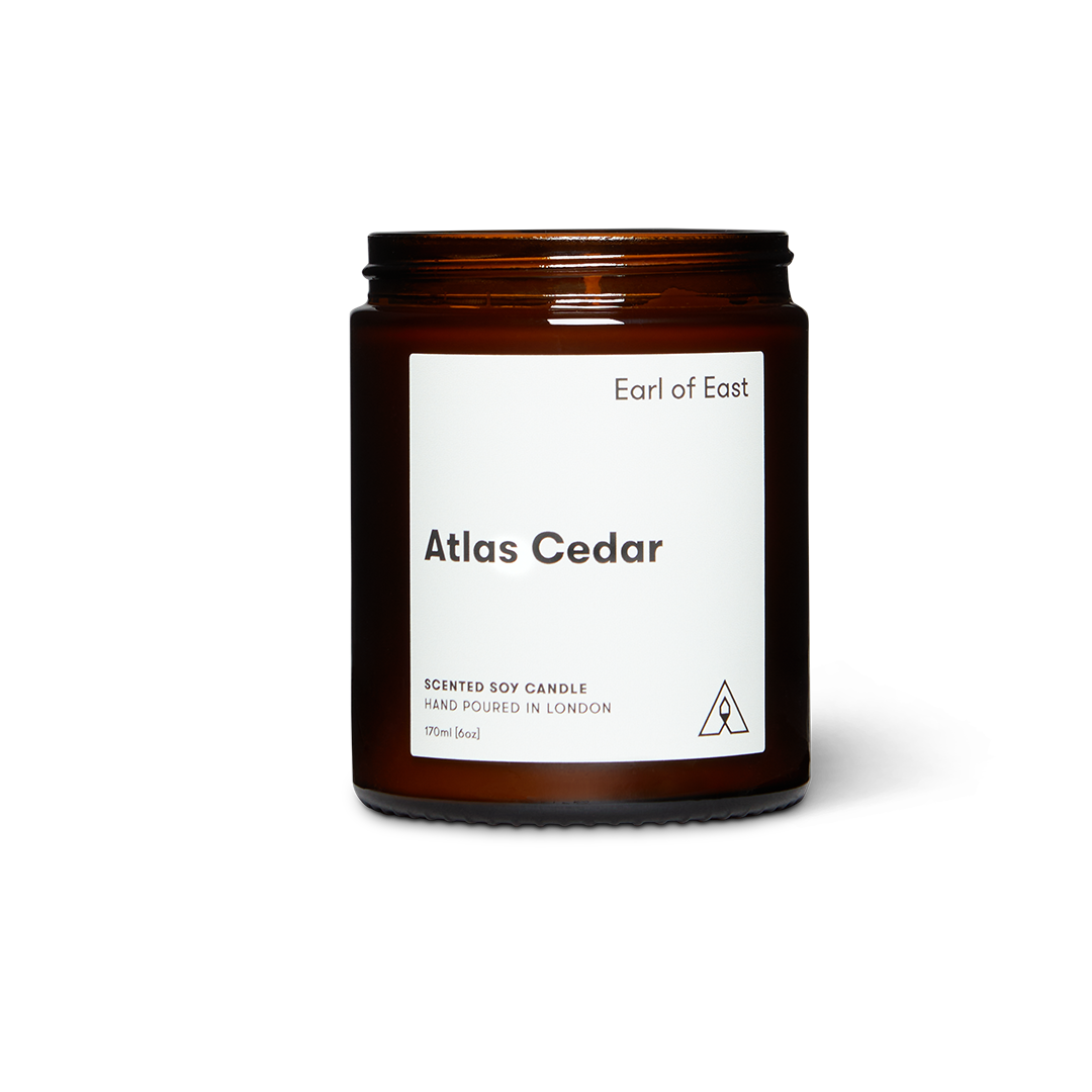 Earl of East Atlas Cedar - Soy Wax Candle 170ml [6oz]
