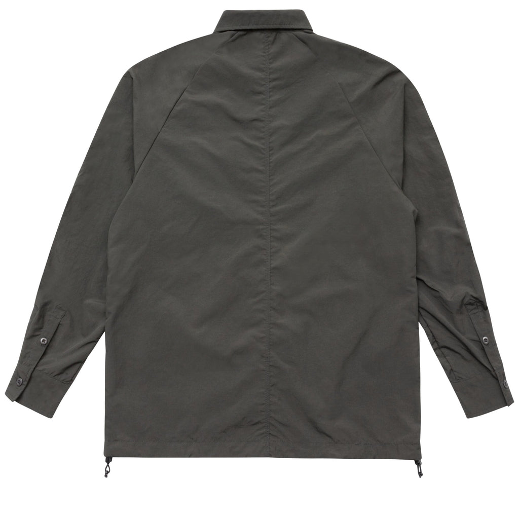 Elliker Craw Long Sleeve Zipper Tech Shirt - Grey