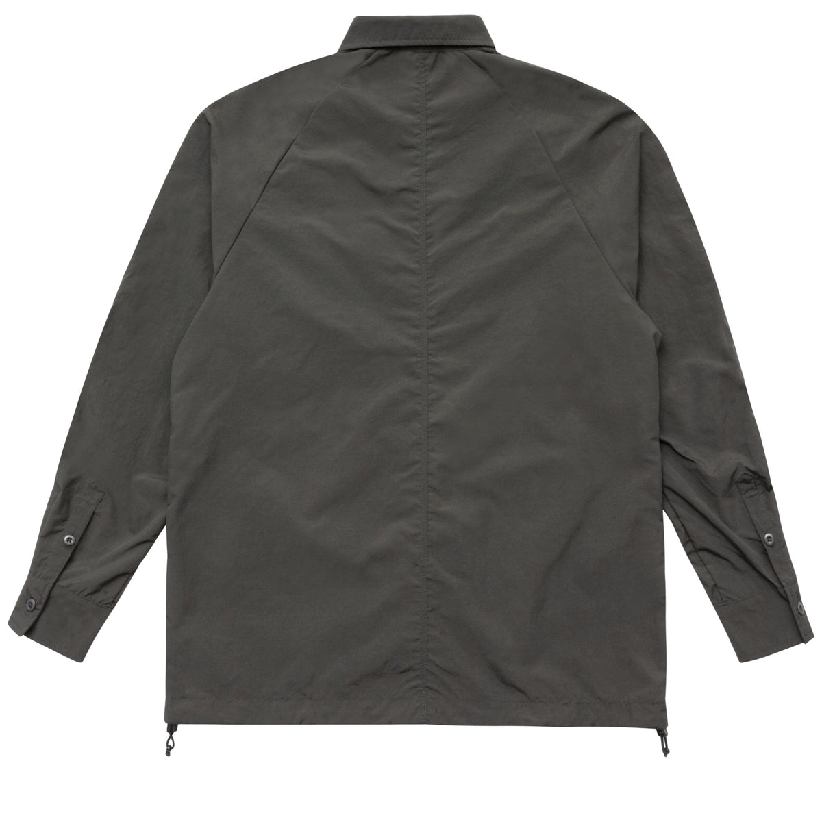 Elliker Craw Long Sleeve Zipper Tech Shirt - Grey