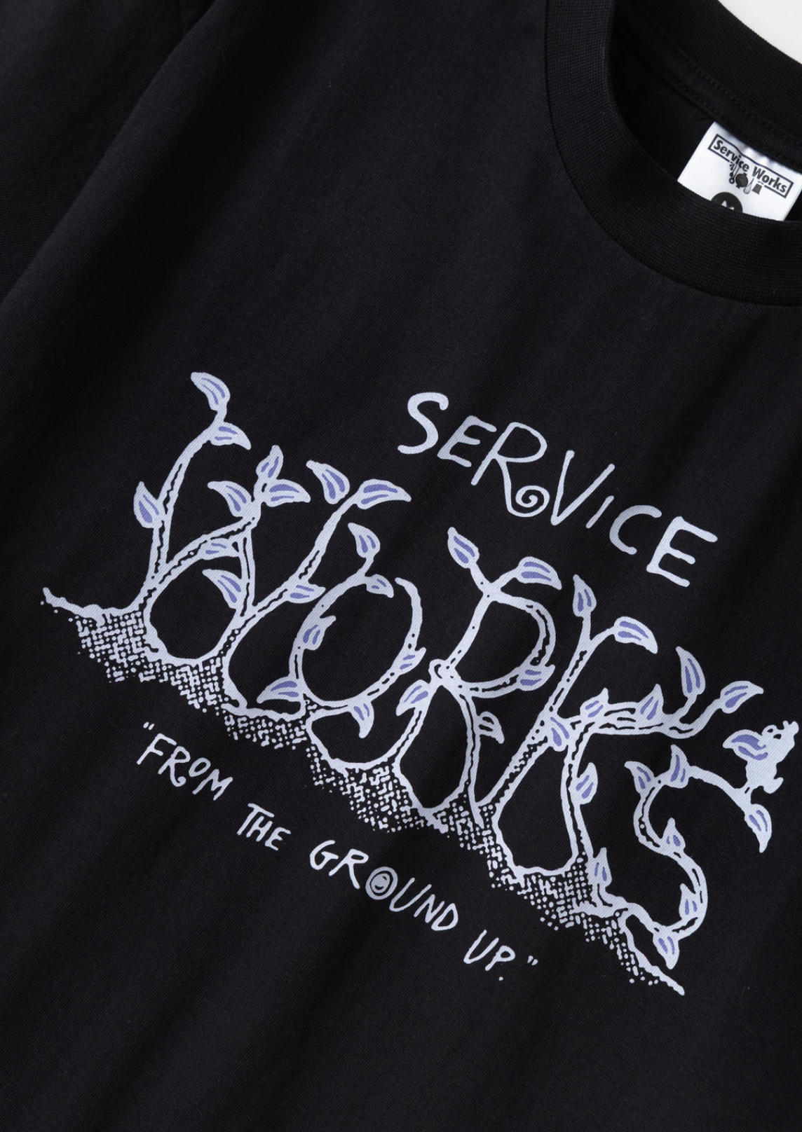 Service Works Ground Up Tee - Black