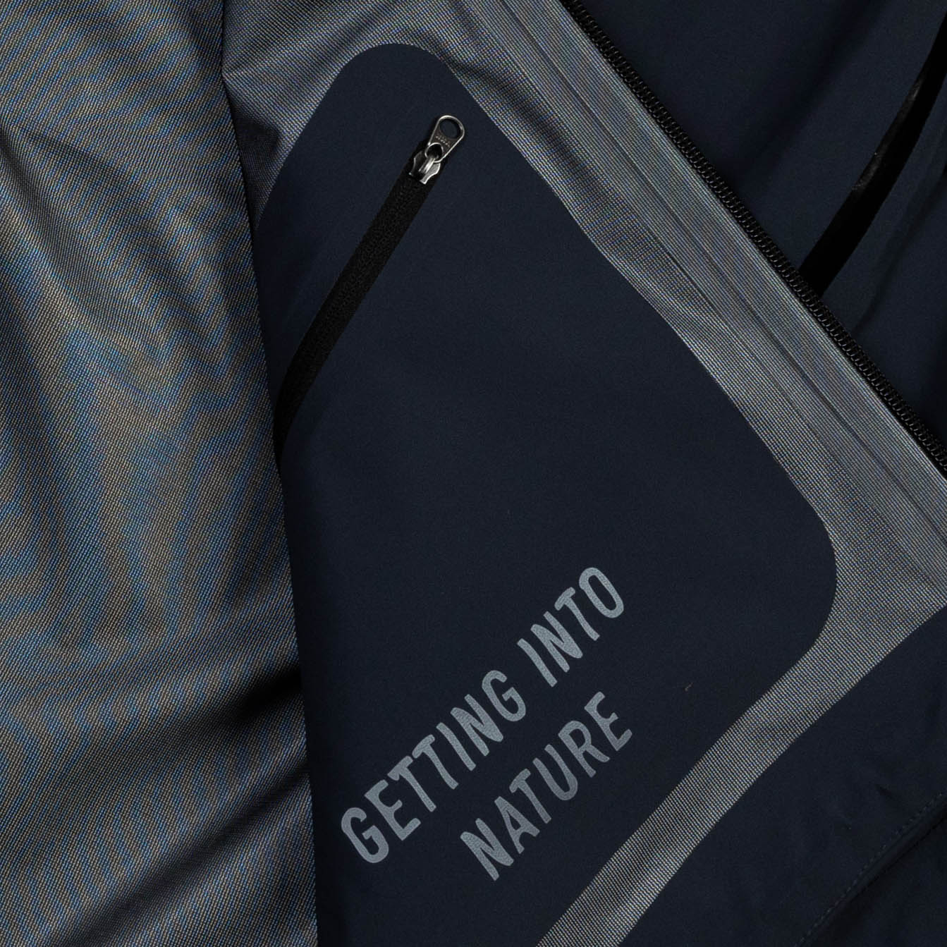 Elliker Ayre 3L Waterproof Shell Jacket - Navy