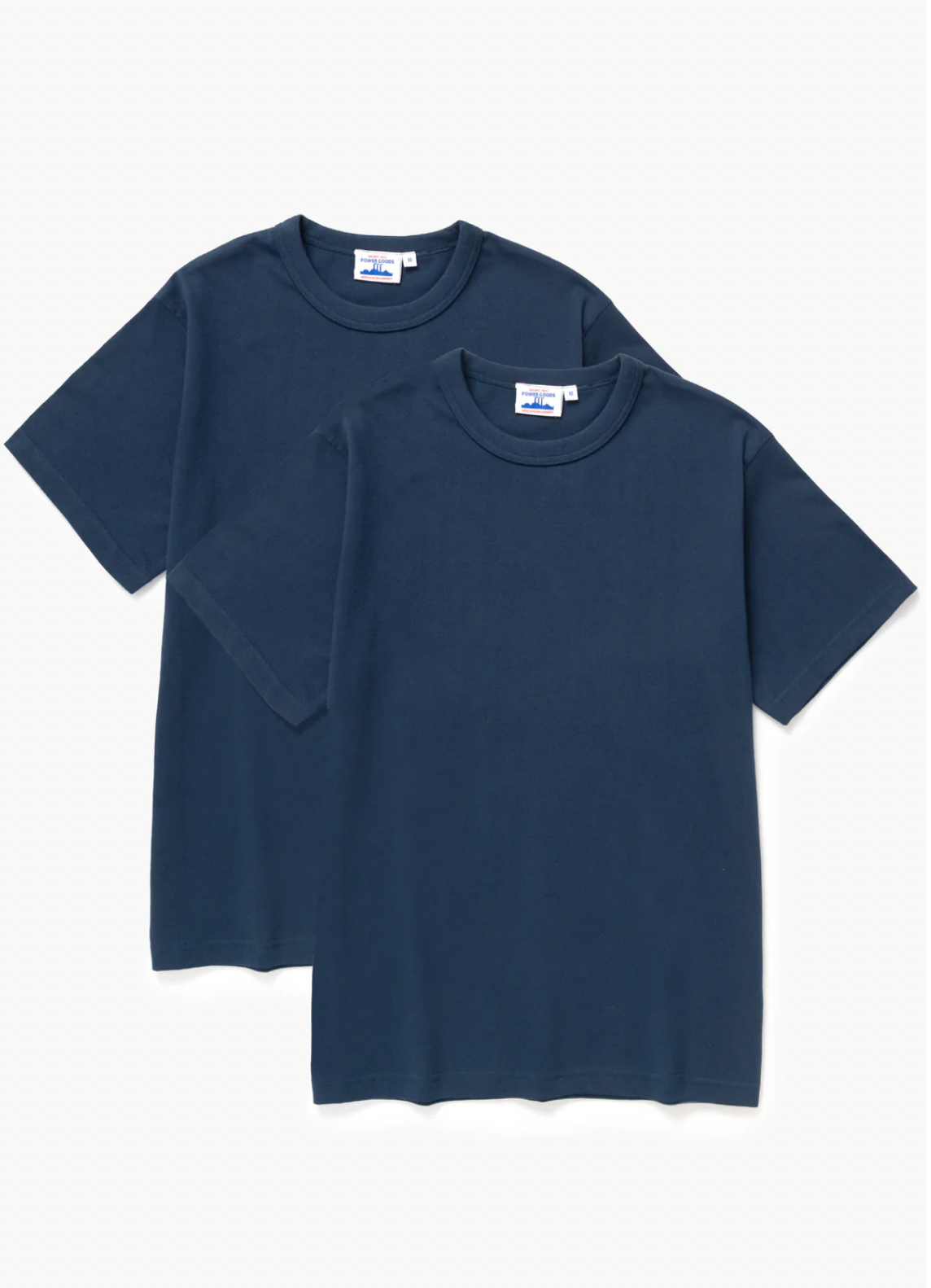 Power Goods Archive Tee (Two Pack) - Navy