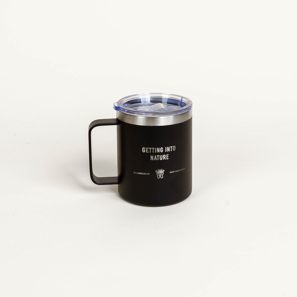 Elliker Malton Vacuum Insulated Camp Mug 12oz - Black