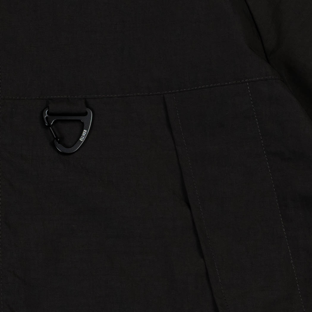 Elliker Craw Long Sleeve Zipper Tech Shirt - Grey