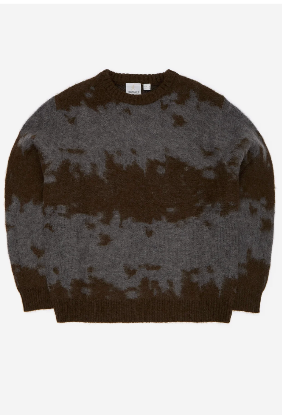 Gramicci Mohair Splatter Sweater - Slate