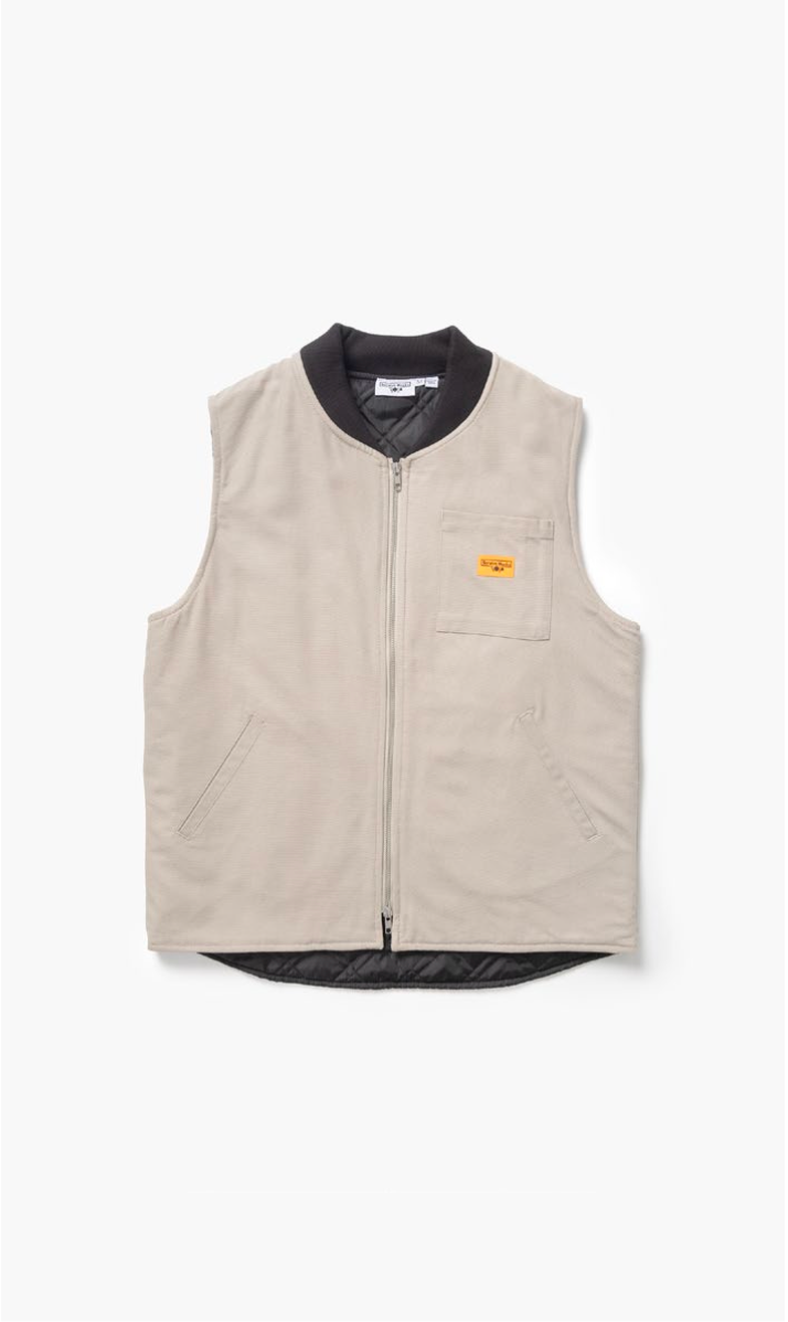 Service Works Canvas Work Vest - Stone