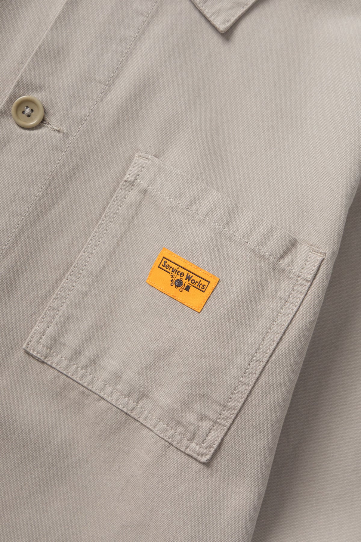 Service Works Canvas Chore Shirt - Stone