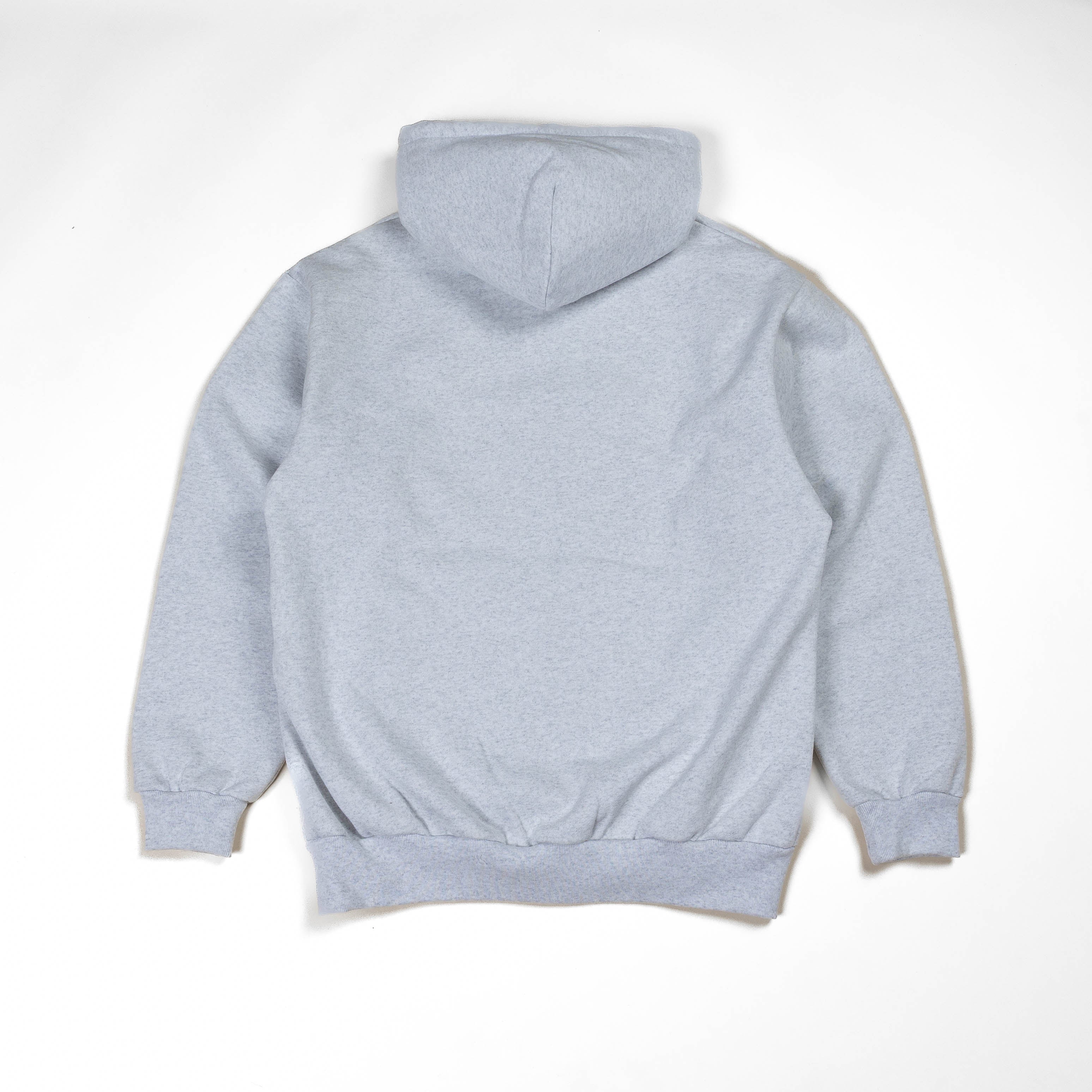 United Athle Magnum Weight Double Zip Hoodie - Ash Grey