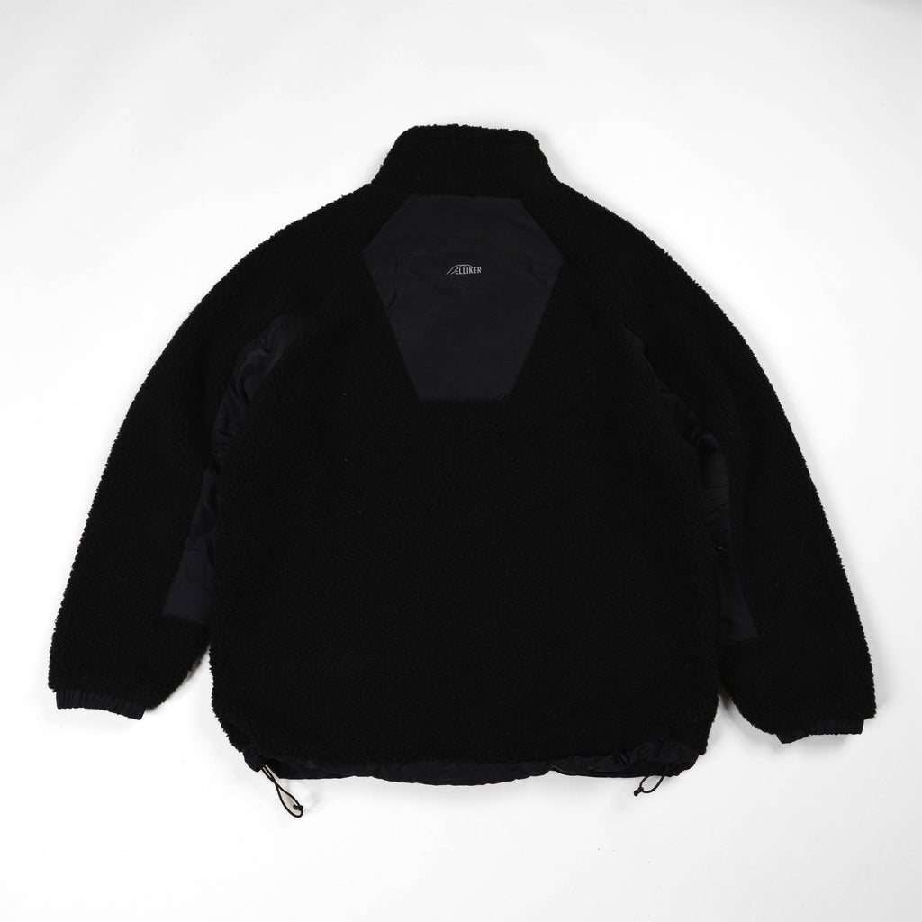 Elliker Sike Fleece Pullover - Black