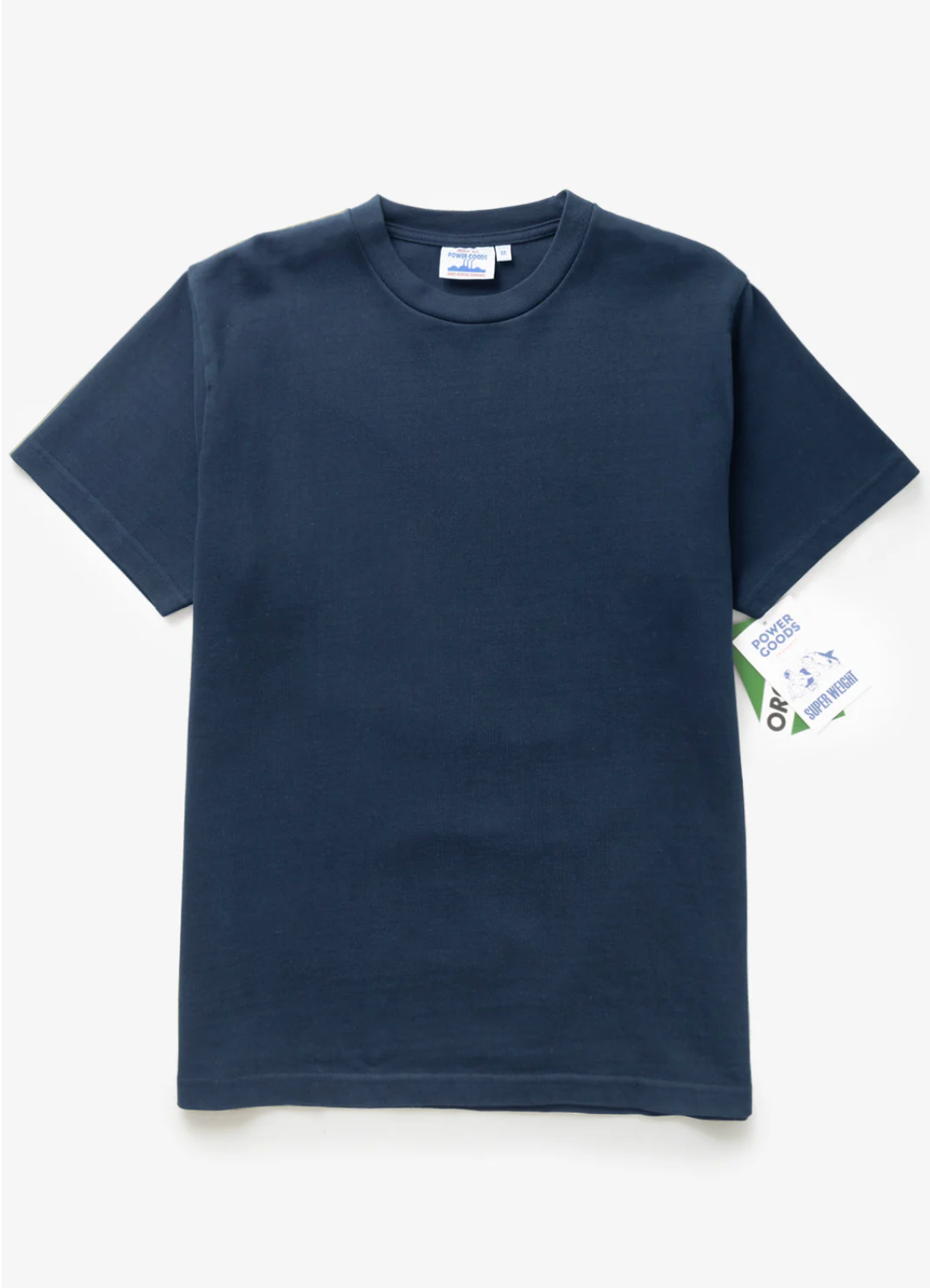 Power Goods Super Weight Tee - Navy