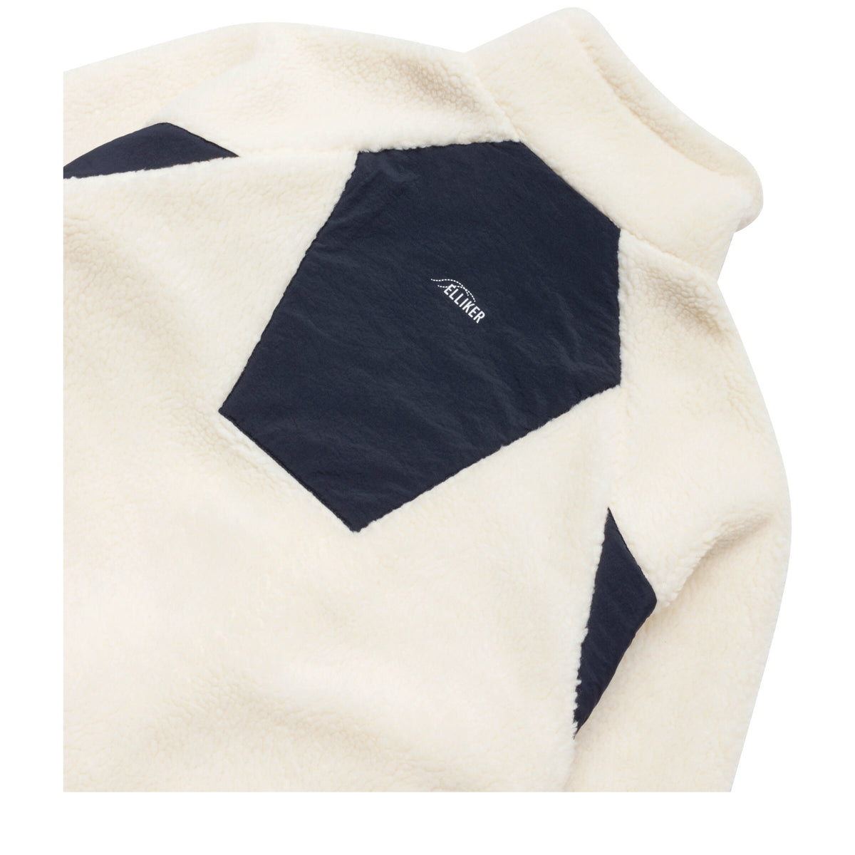 Elliker Sike Fleece Pullover - Cream