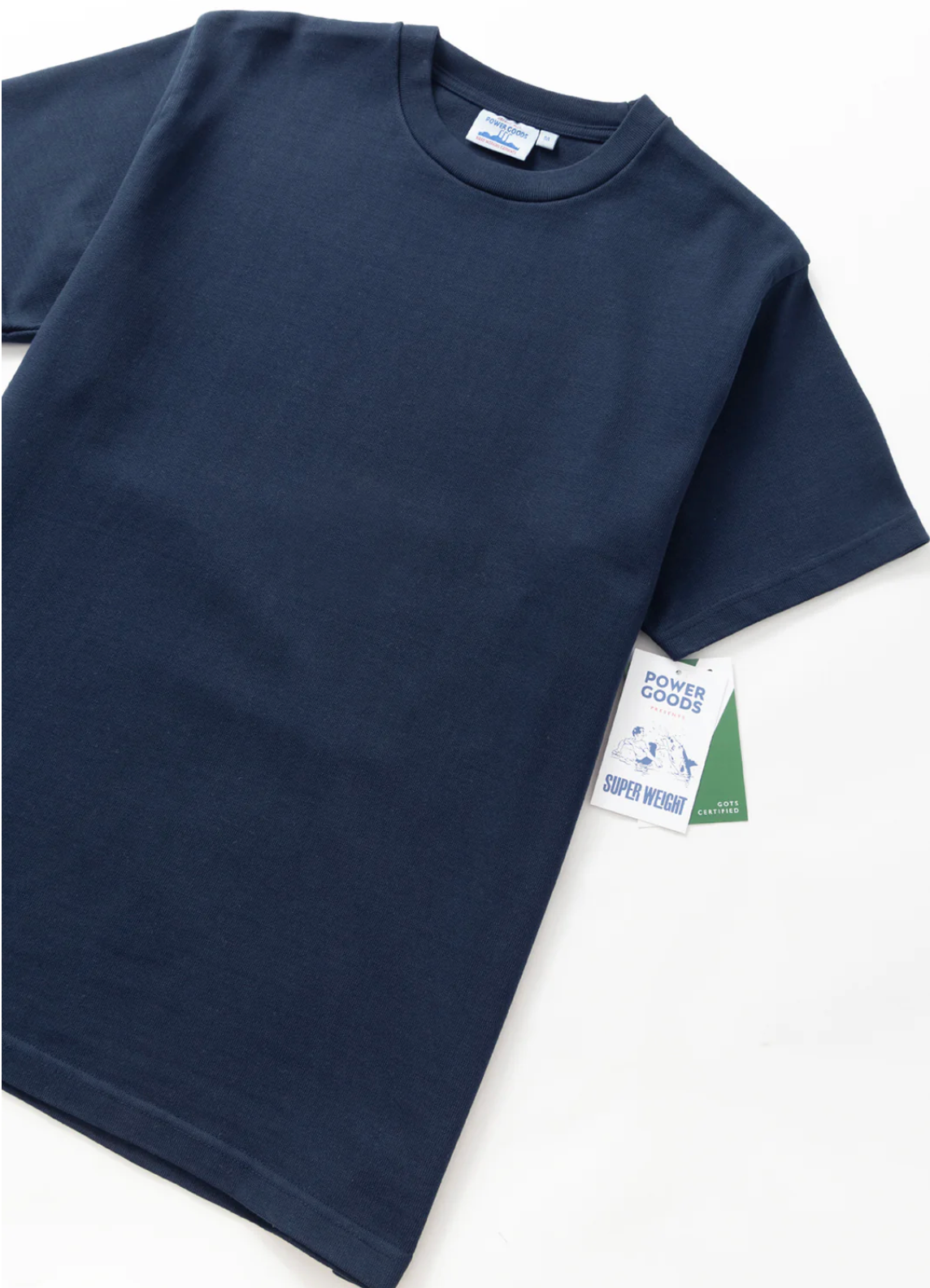 Power Goods Super Weight Tee - Navy