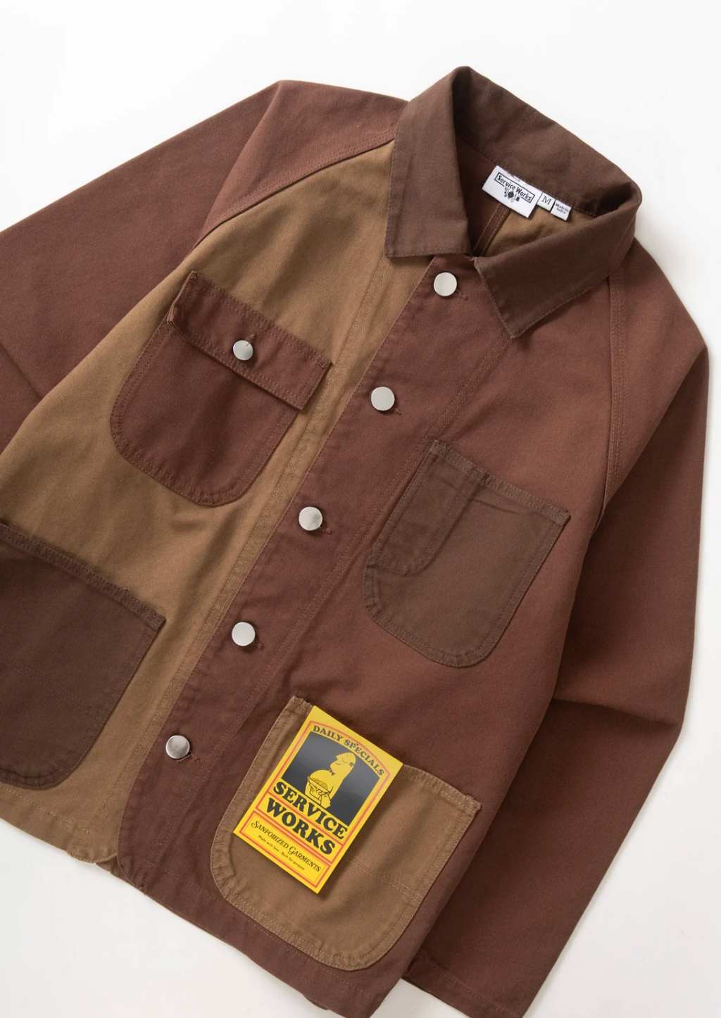 Service Works Patchwork Coverall 2.0 - Brown
