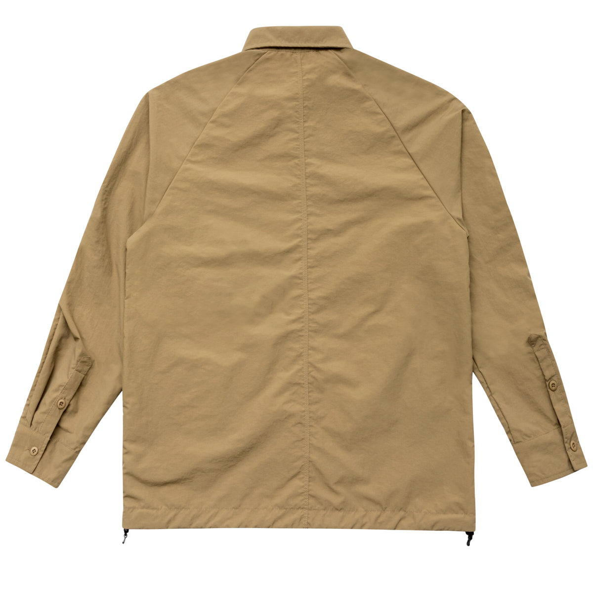 Elliker Craw Long Sleeve Zipper Tech Shirt - Sand