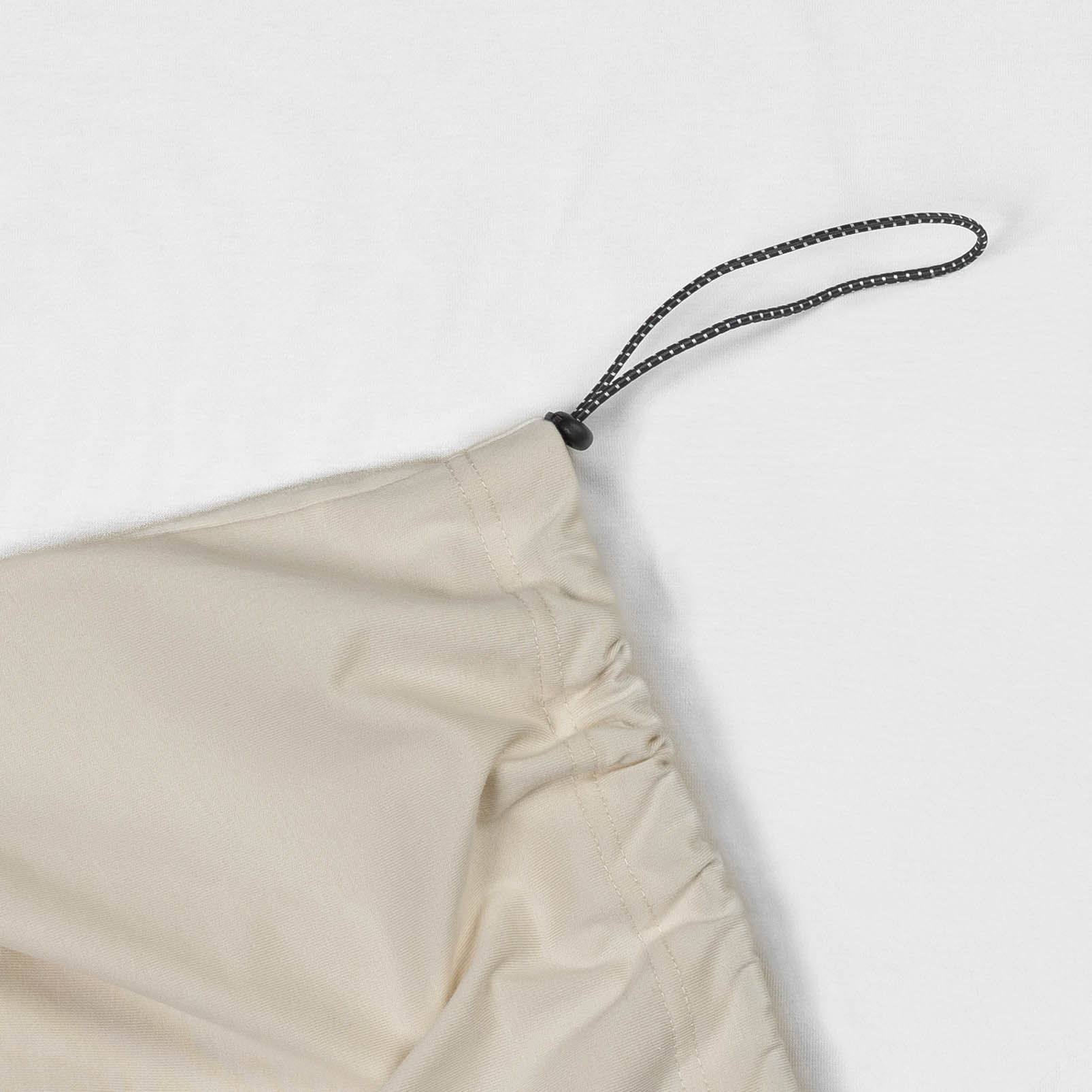 United Athle Relaxed Fit Cinch Tee - Ecru