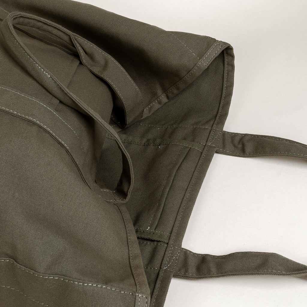 Truss Cotton Canvas Tote - Green