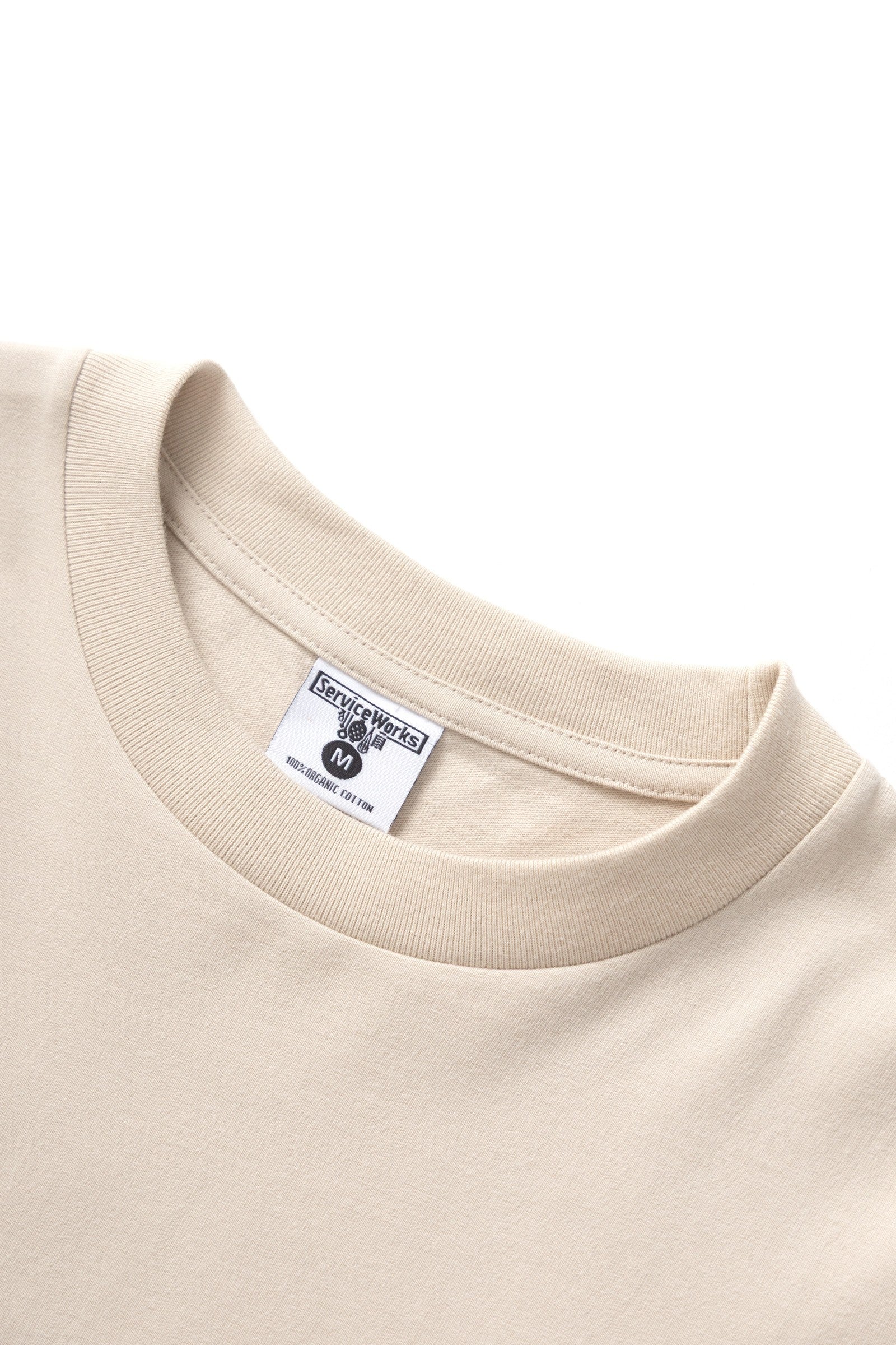 Service Works Bootleg Long Sleeve Tee - Natural