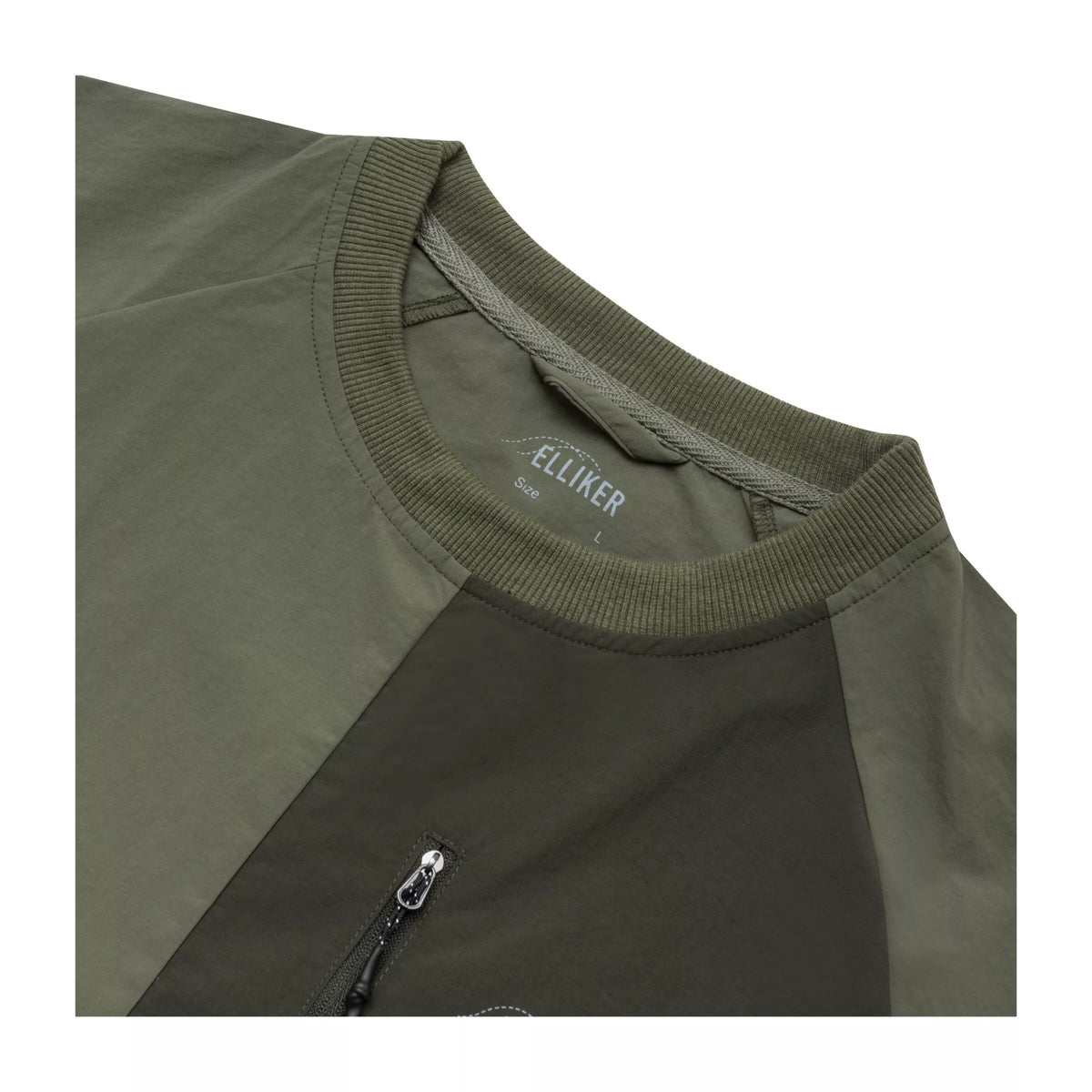 Elliker Kex Short Sleeve Tech Tee - Khaki