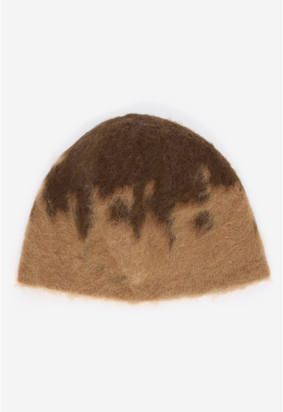 Gramicci Mohair Splatter Beanie - Taupe
