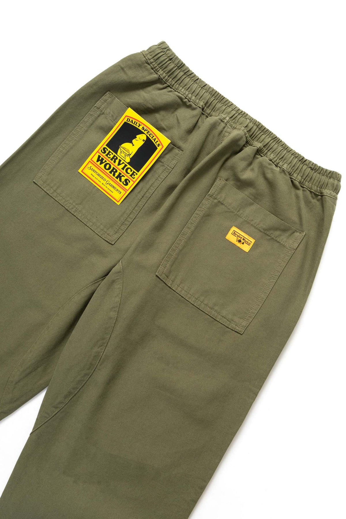 Service Works Classic Chef Pants - Olive