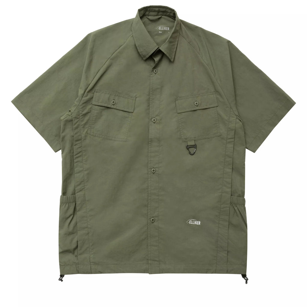 Elliker Alston SS Tech Shirt - Khaki