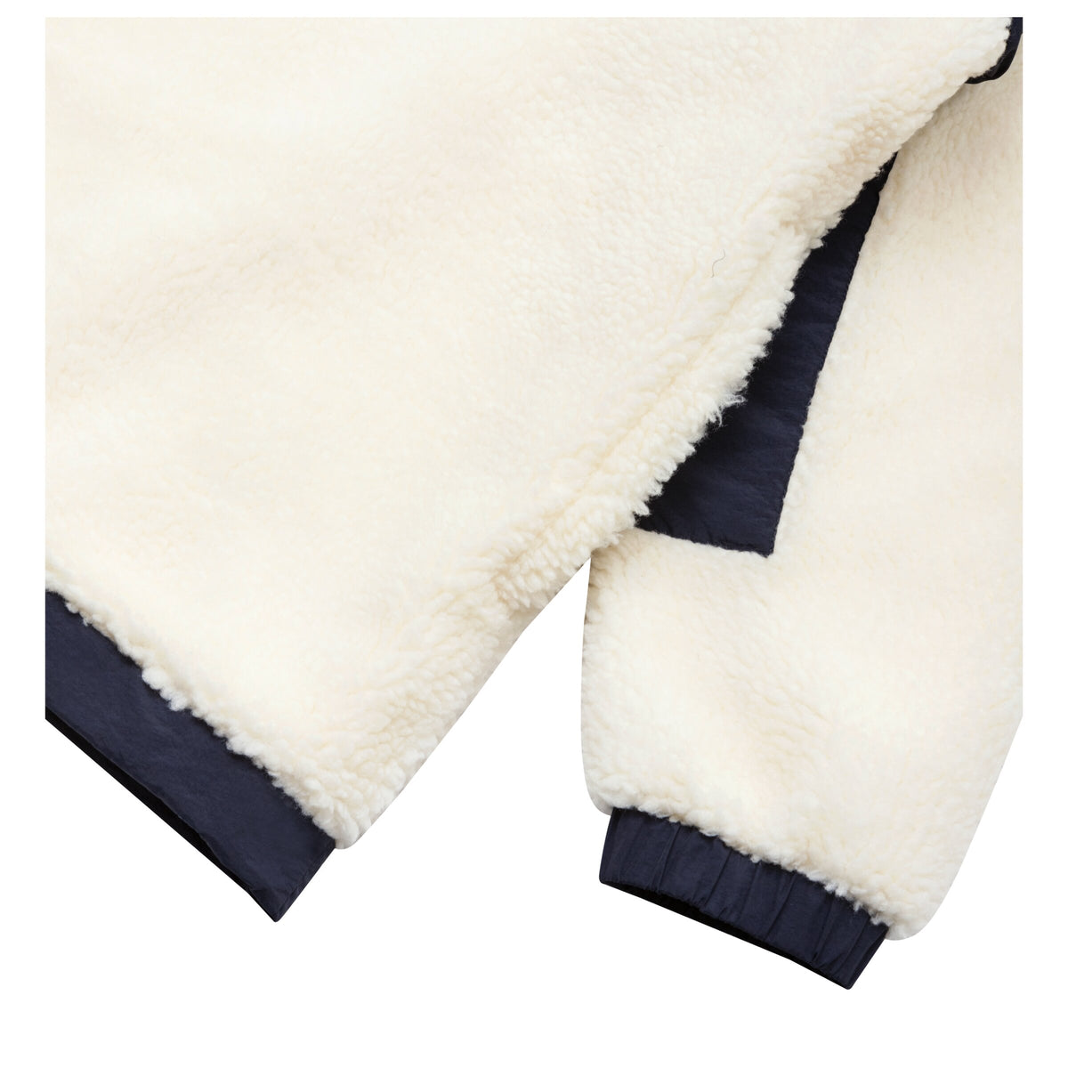 Elliker Sike Fleece Pullover - Cream