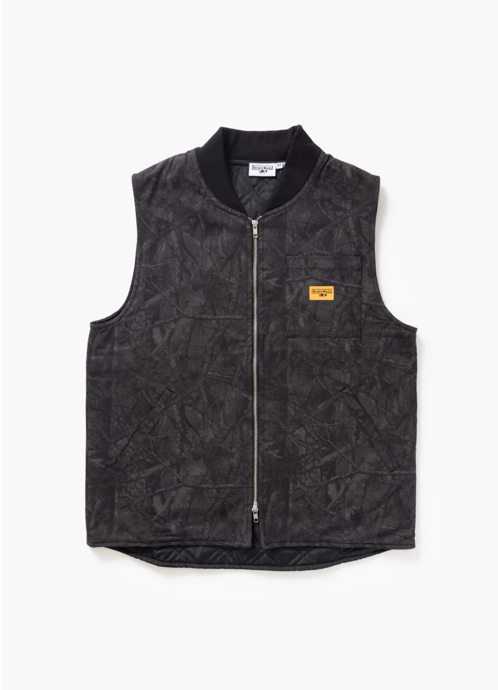 Service Works Xerox Camo Padded Work Vest - Mono