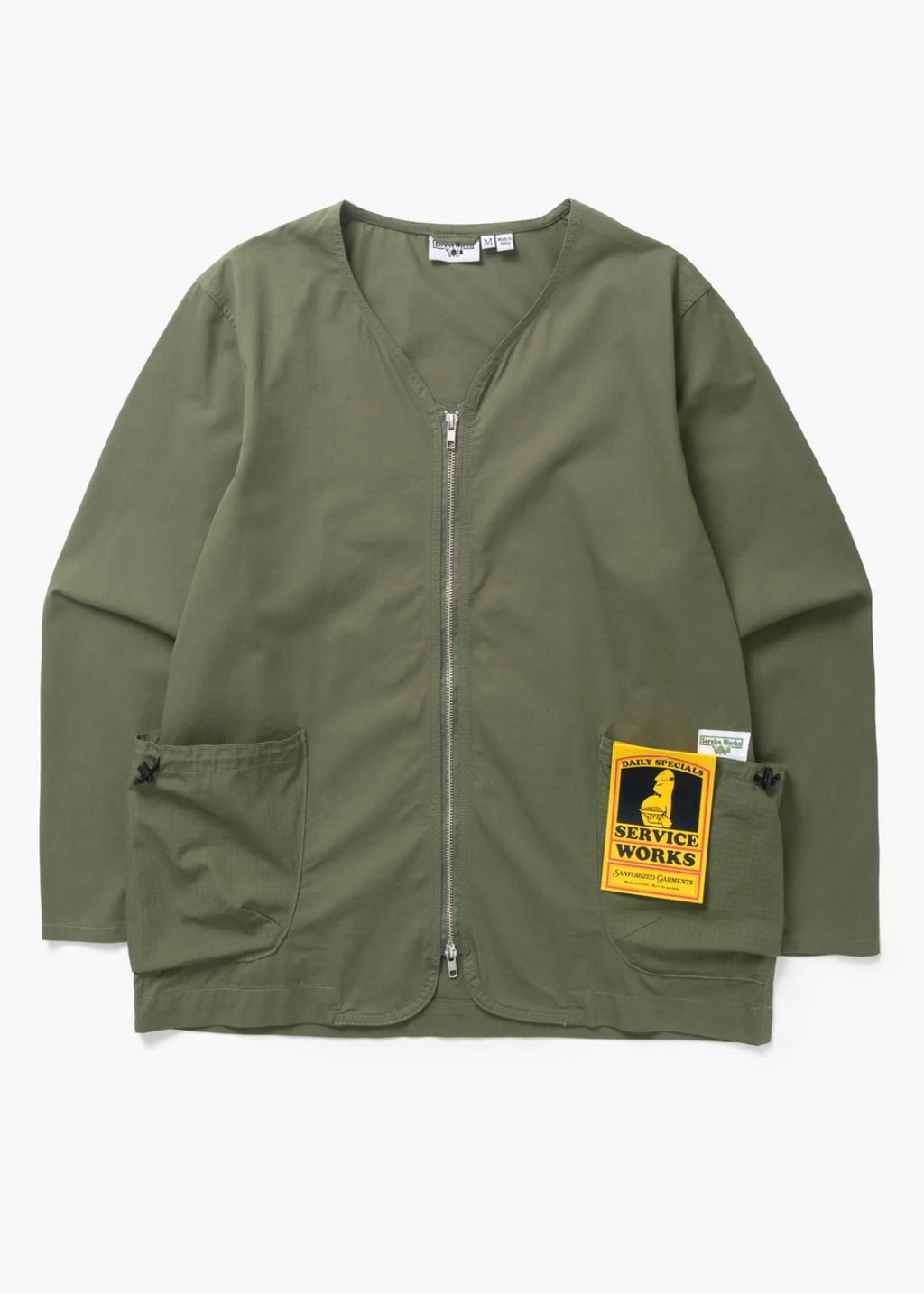 Service Works Tech Twill Gardening Liner - Olive