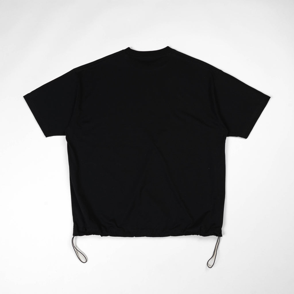 United Athle Relaxed Fit Cinch Tee - Black