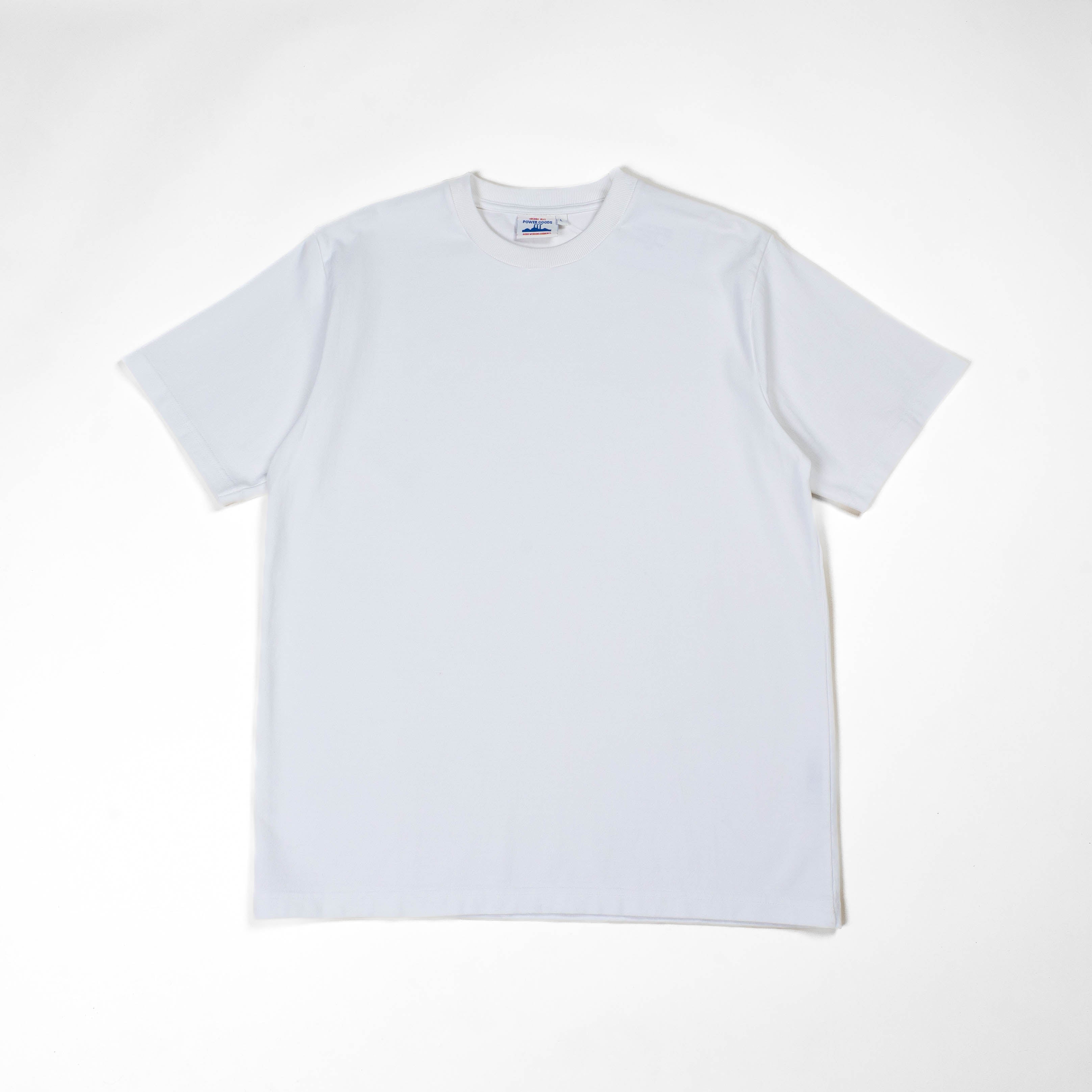 Power Goods Super Weight Tee - White