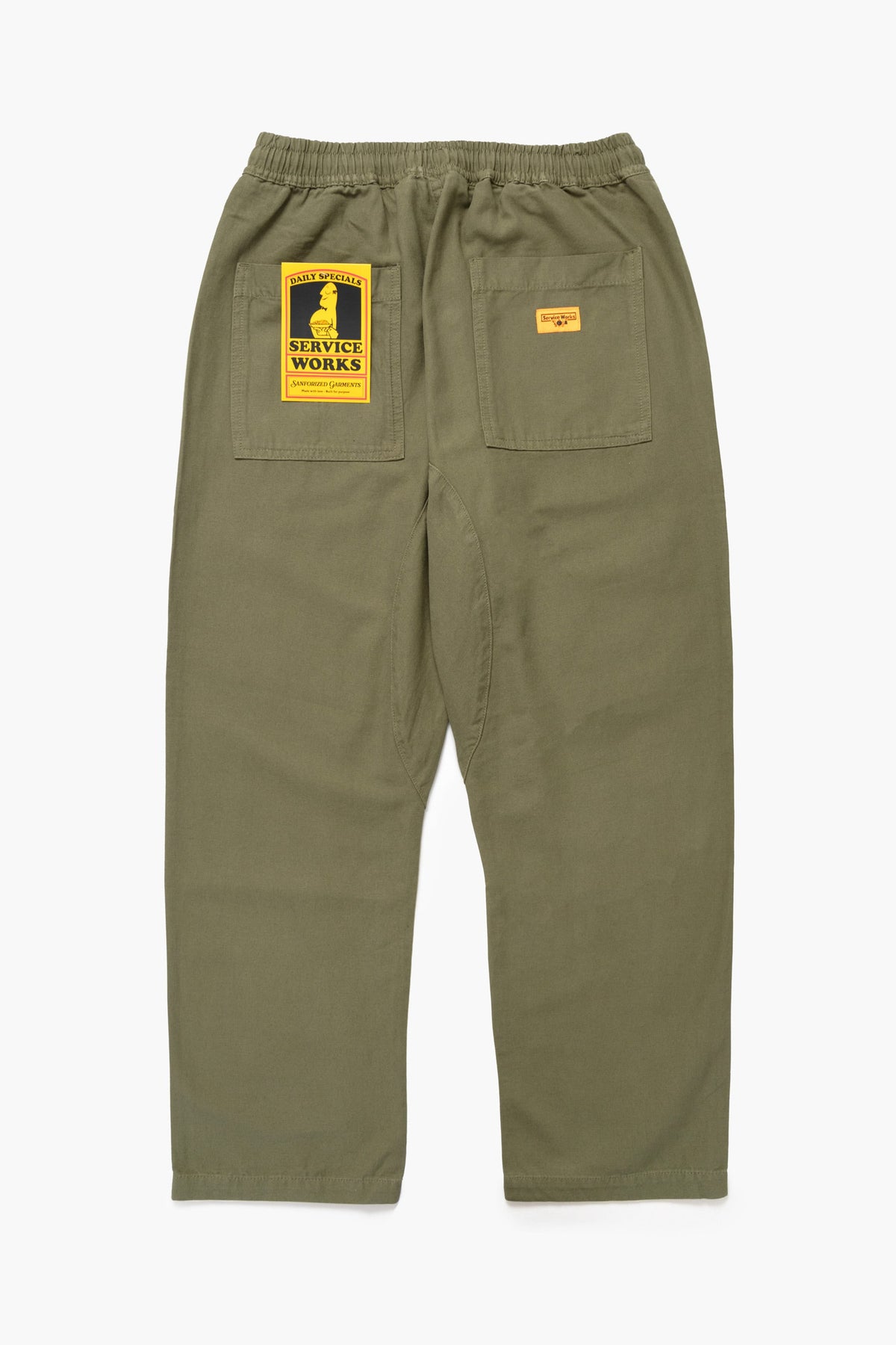 Service Works Classic Chef Pants - Olive