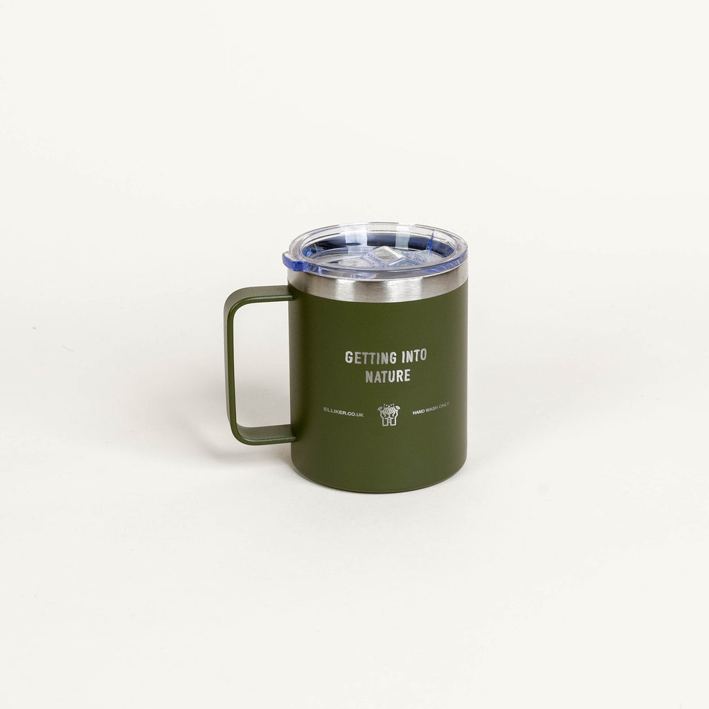 Elliker Malton Vacuum Insulated Camp Mug 12oz - Green